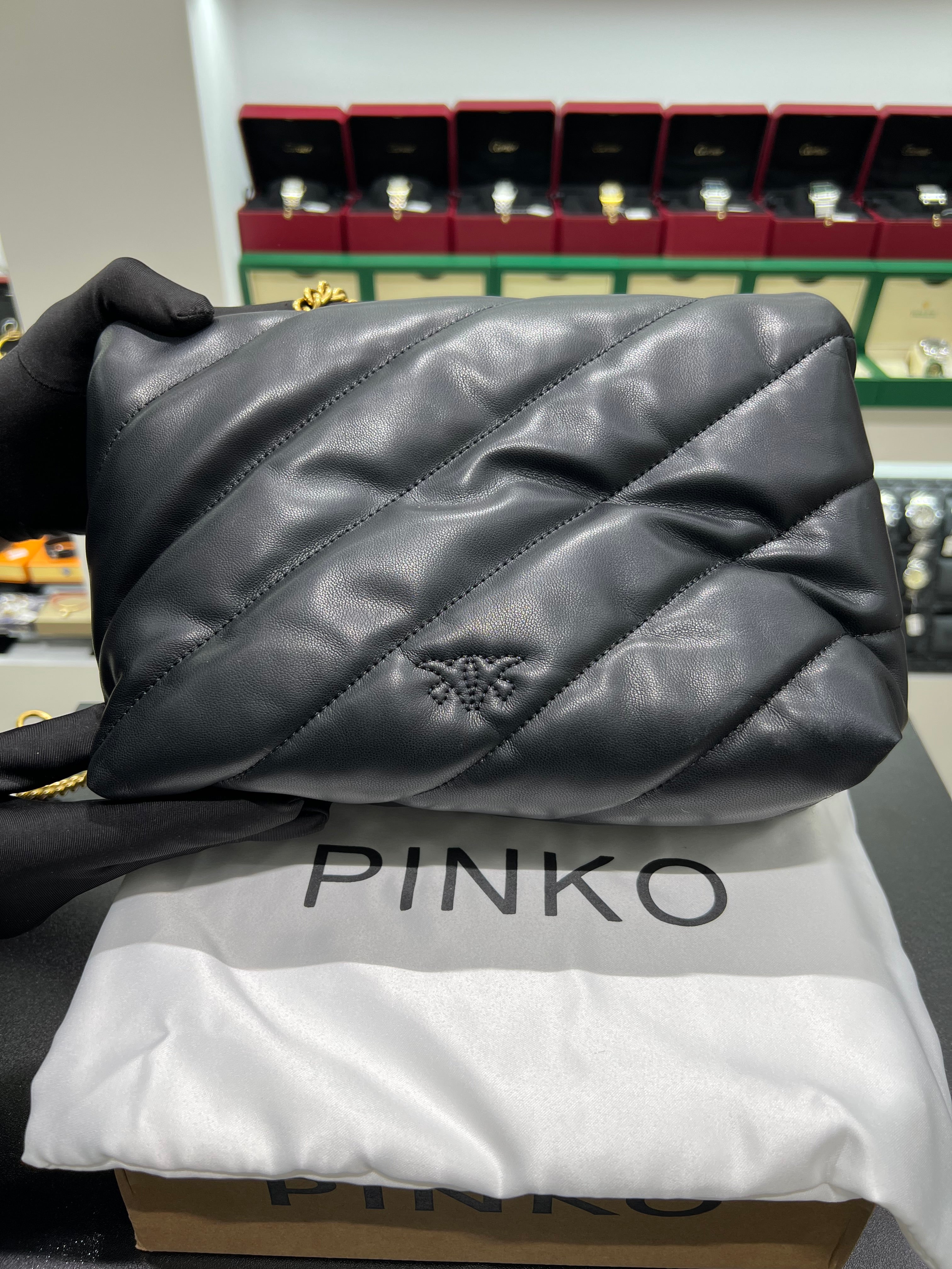 Pinko Classic Love Bag Puff Maxi Quilt