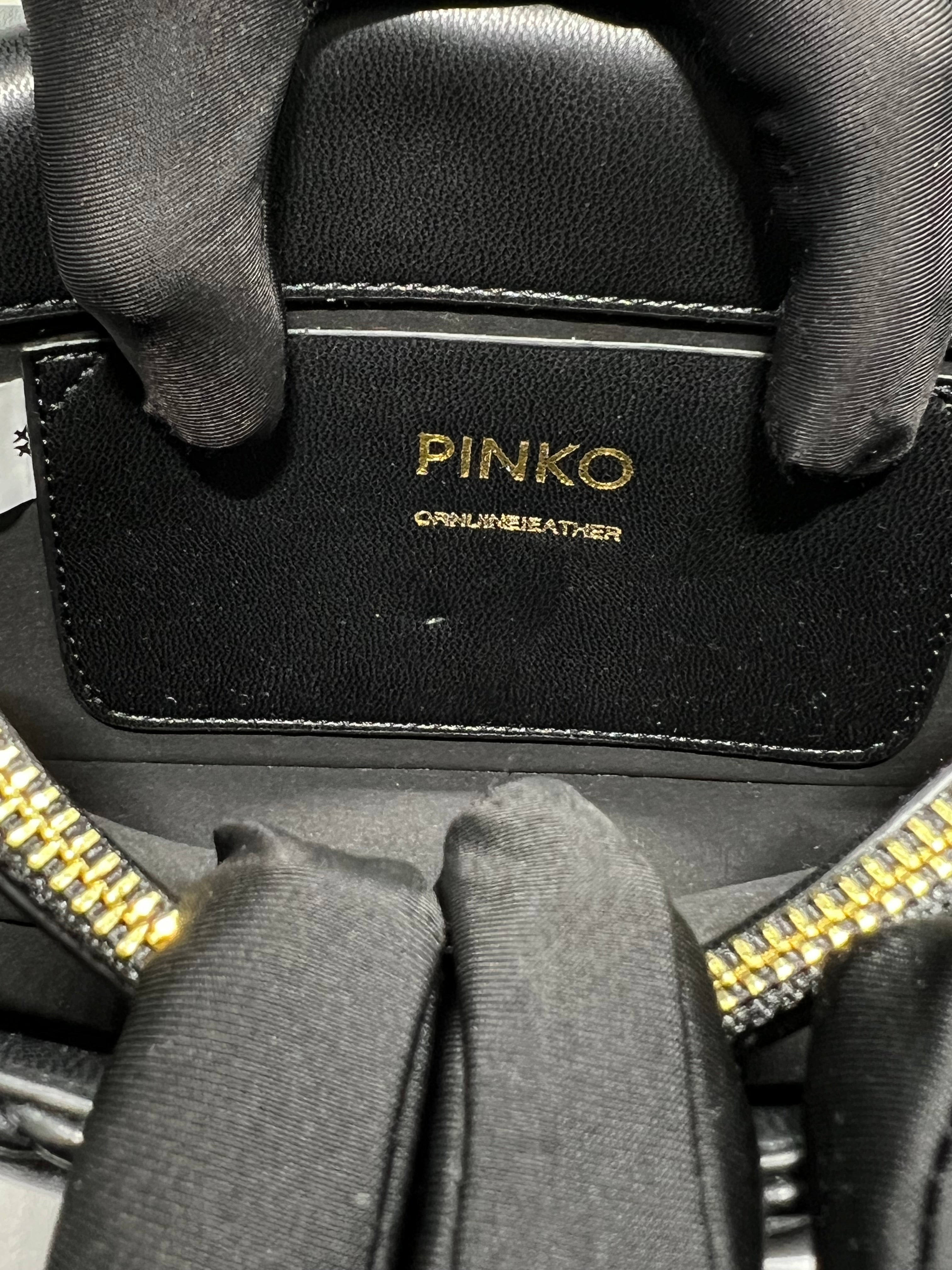 Pinko Mini Love Bag One Chevron