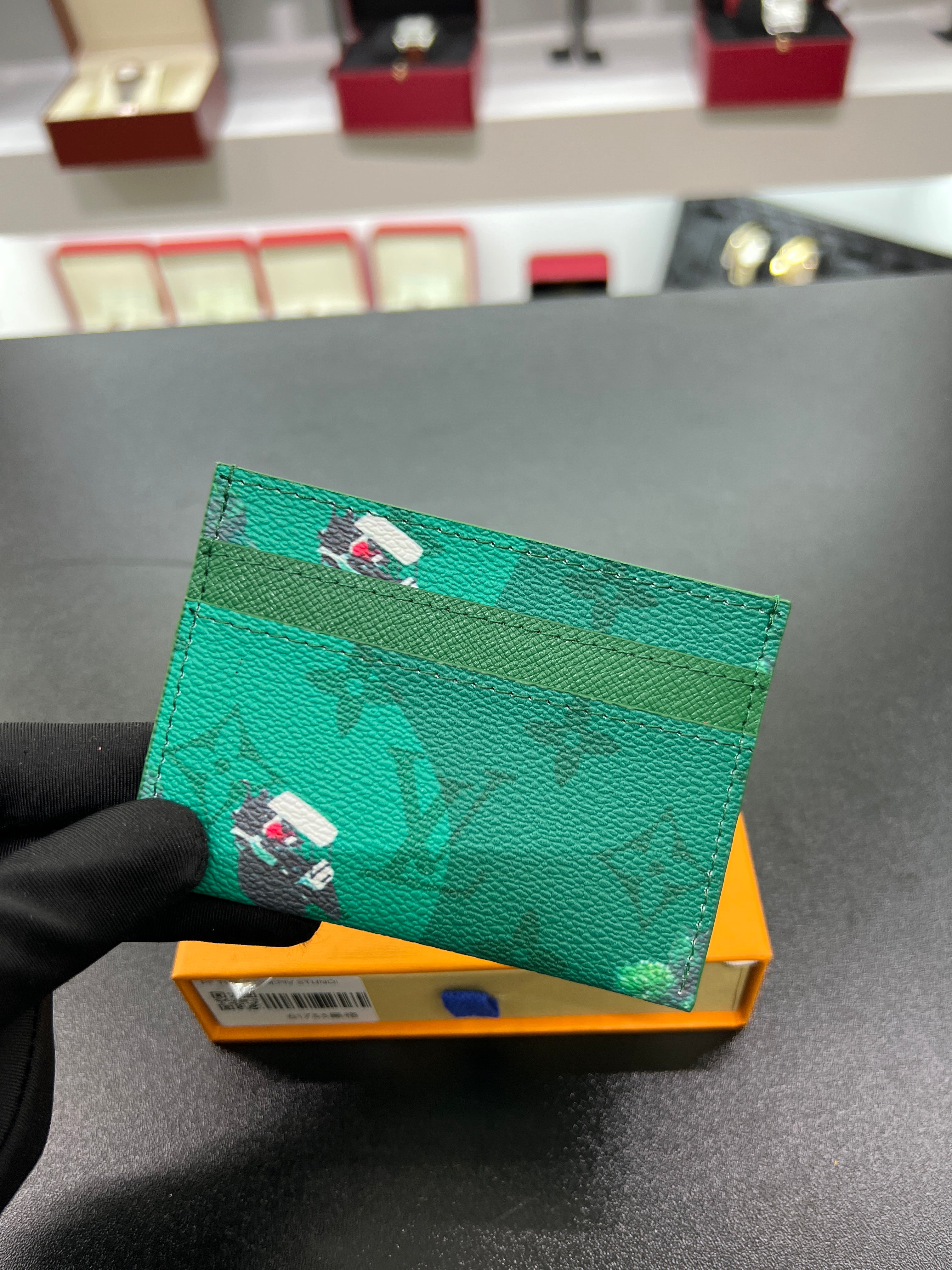 Card Holder – Monogram Green Limited