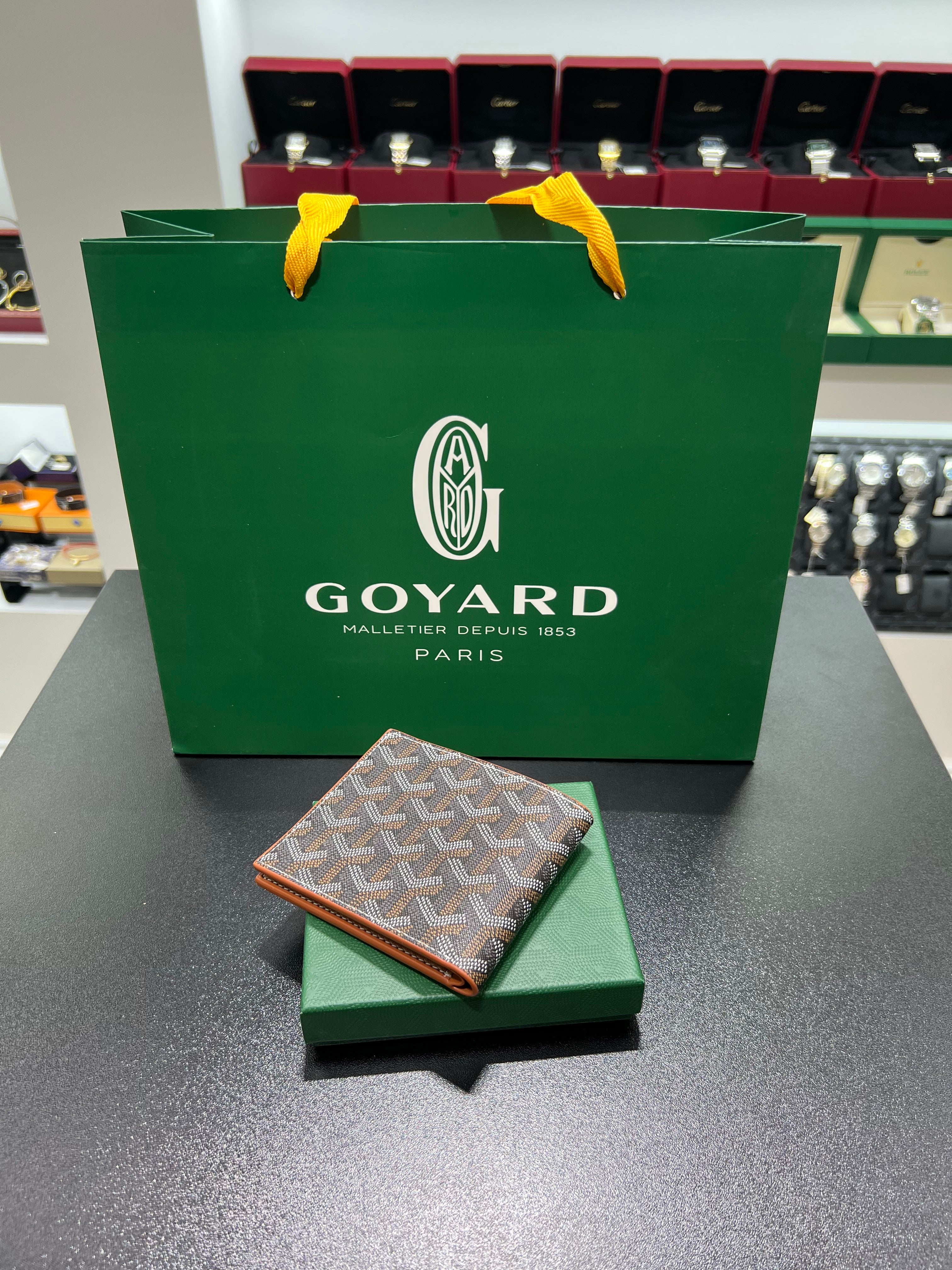 Goyard Wallet Victoire brown (men)