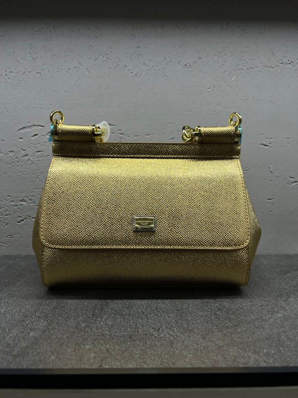حقيبة سيسيلي الصغيرة – ذهبي | Sicily Bag Small – Gold