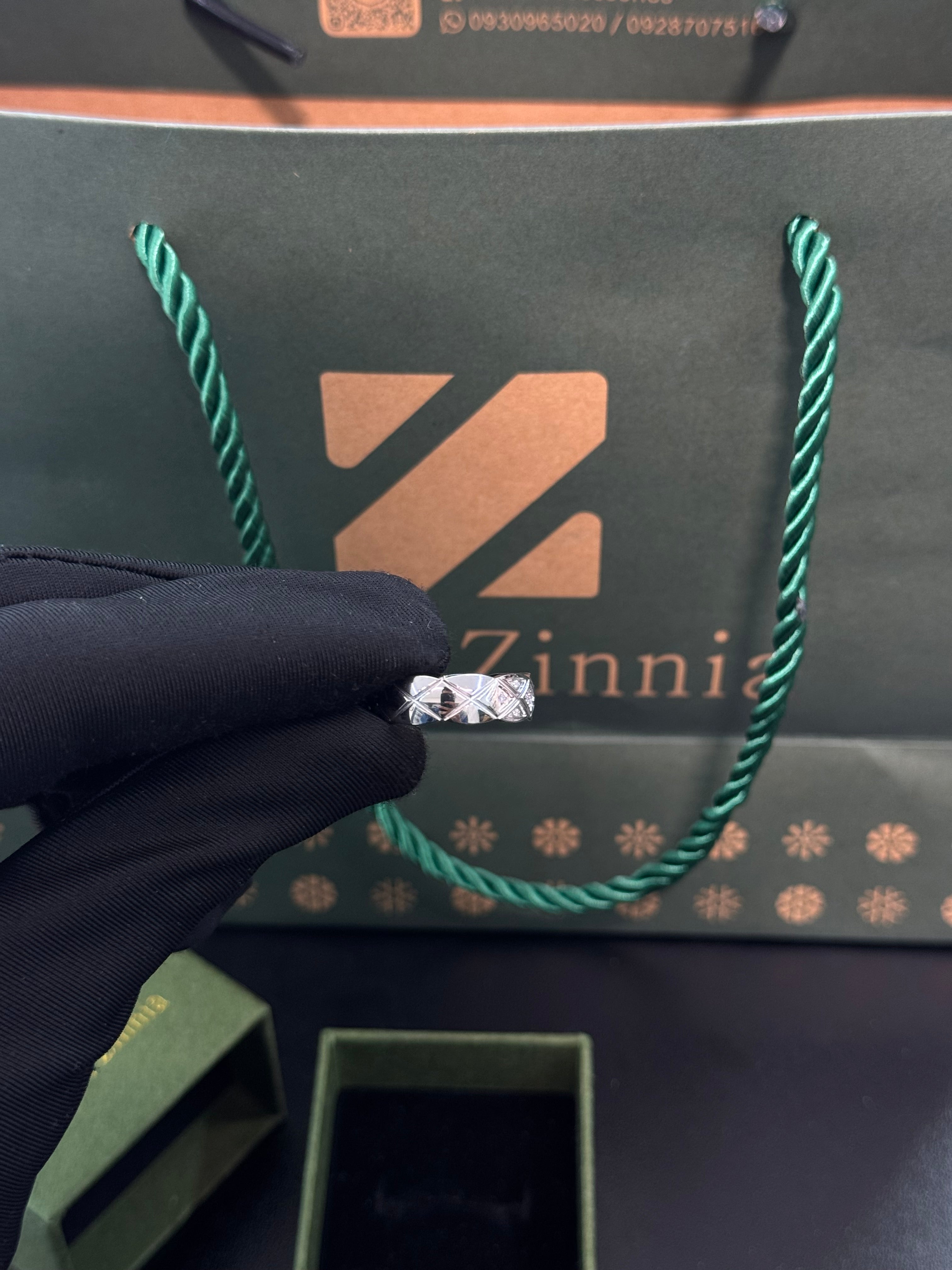 خاتم كوكو كراش (COCO CRUSH Ring
 (فضي)