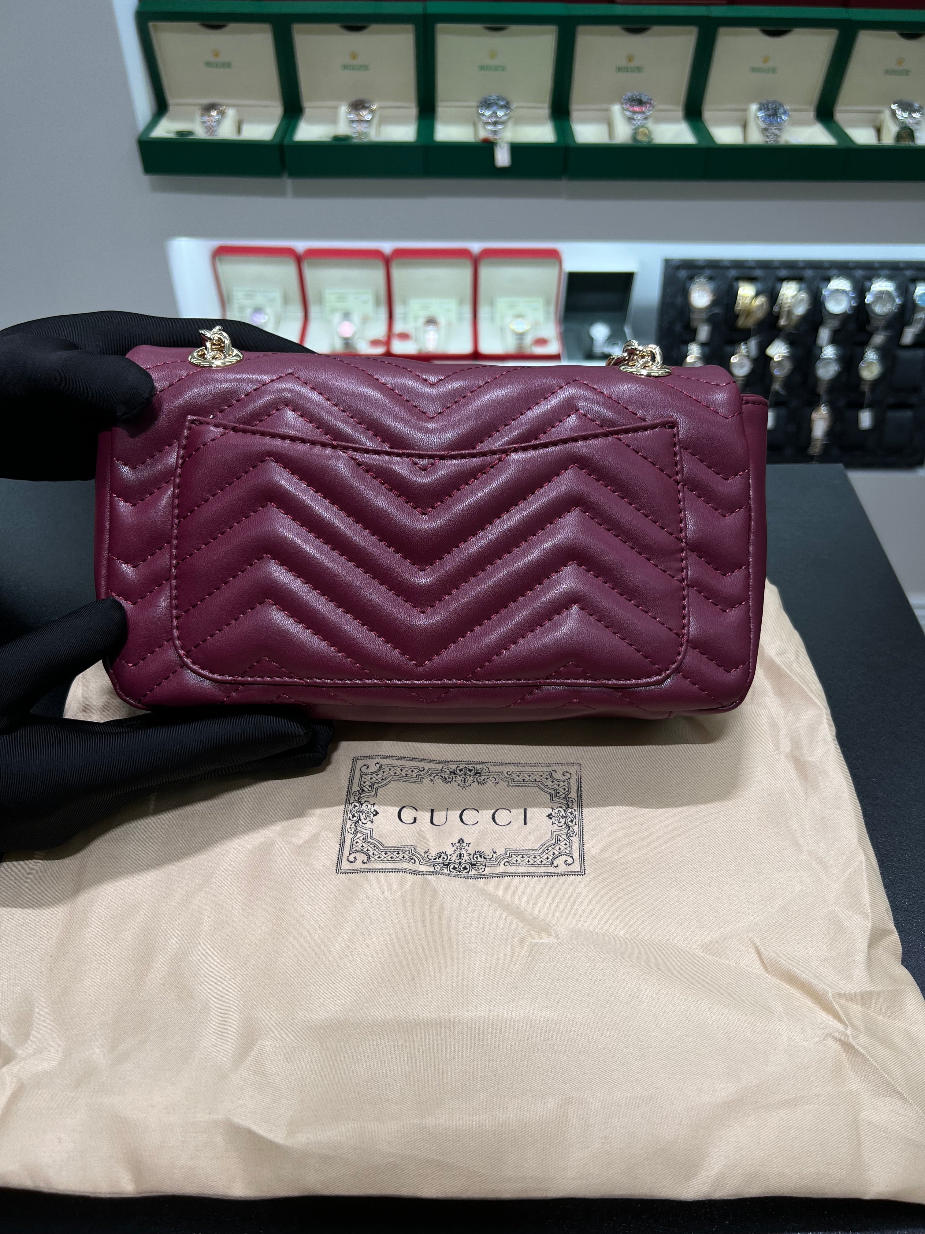 Monogram handbag, Gucci