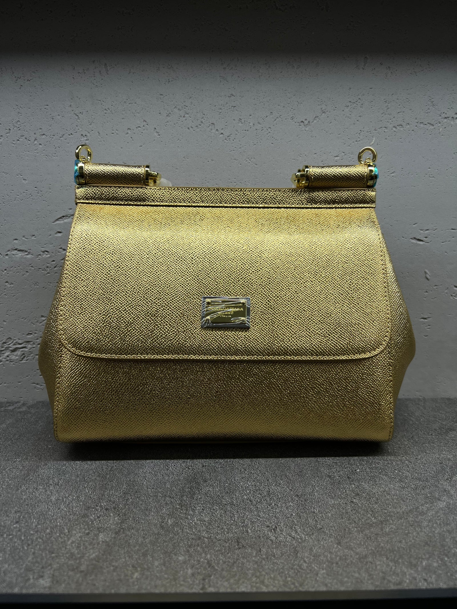 حقيبة سيسيلي الكبيرة – ذهبي | Sicily Bag Large – Gold
