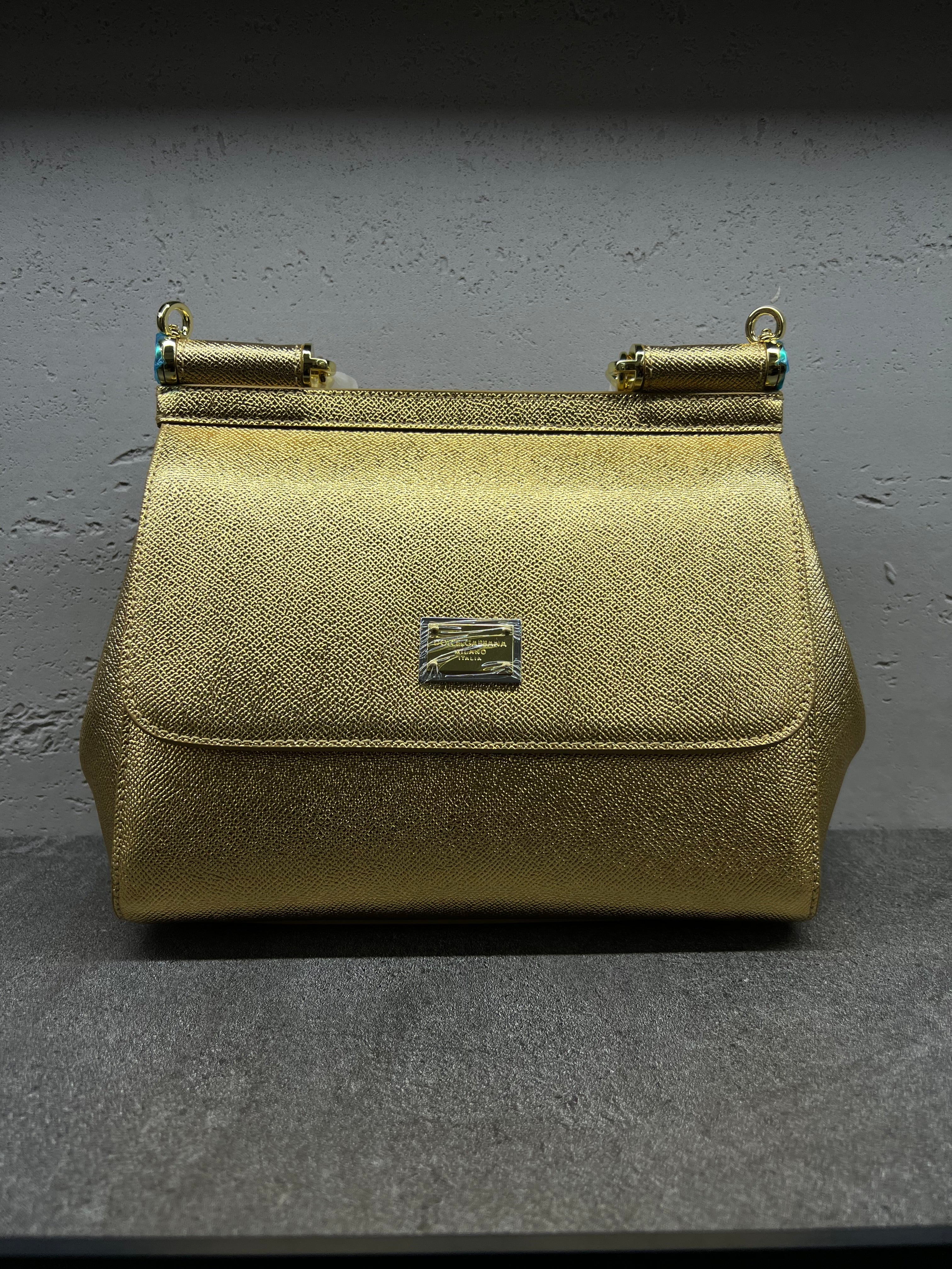 حقيبة سيسيلي الكبيرة – ذهبي | Sicily Bag Large – Gold