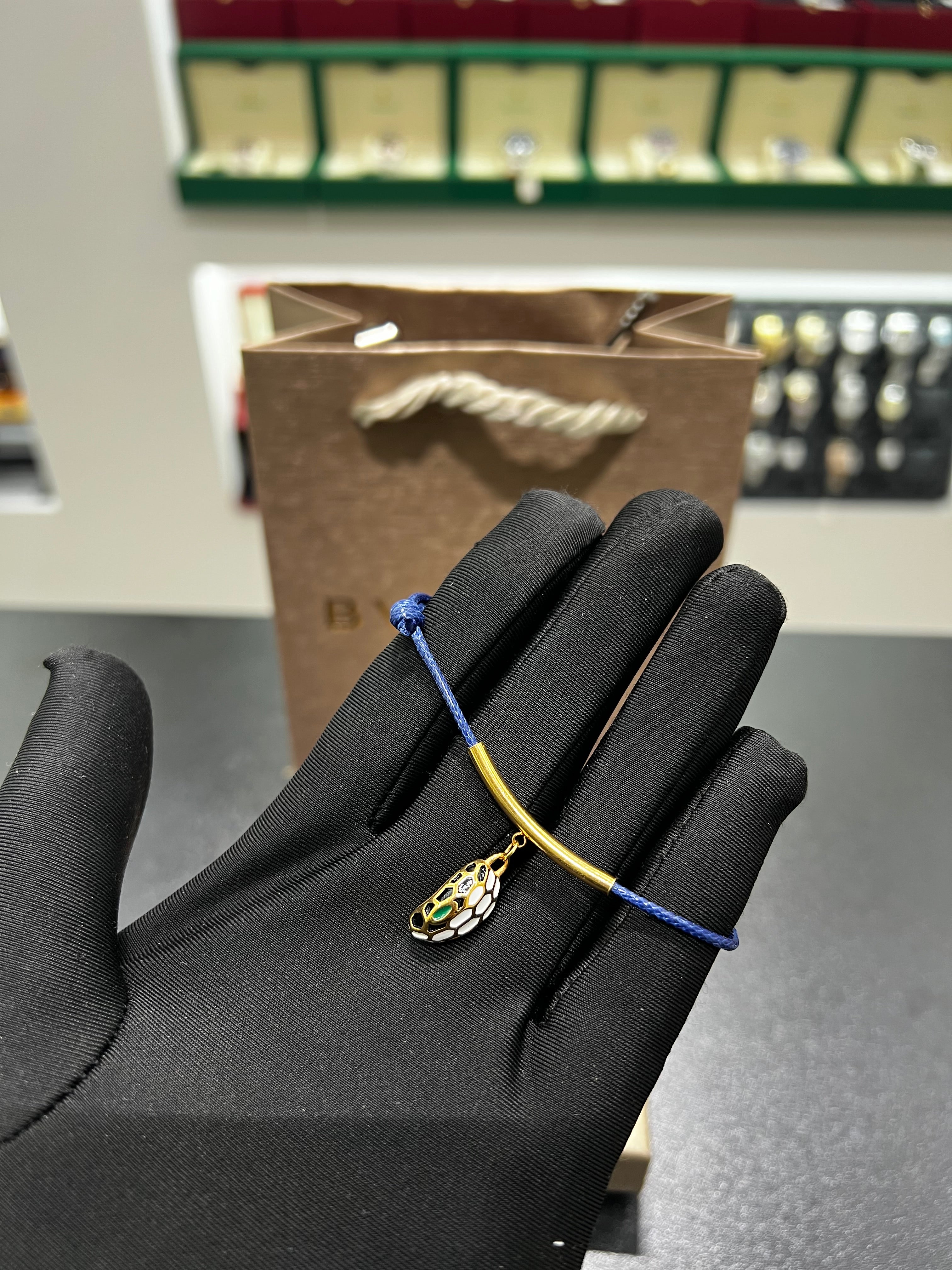 Serpenti forever bracelet (blue)