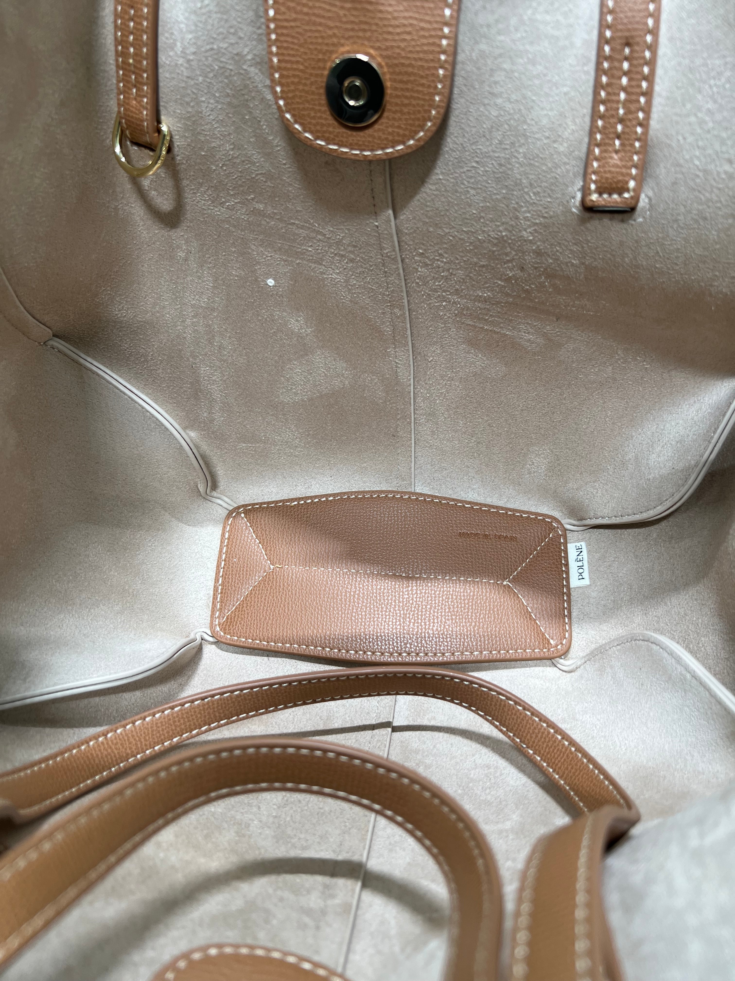 Polēne Cyme leather brown