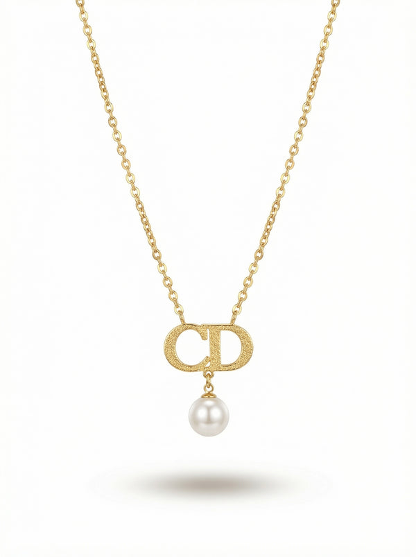 سلسال اللؤلؤة المتدلية | Pearl Pendant Necklace