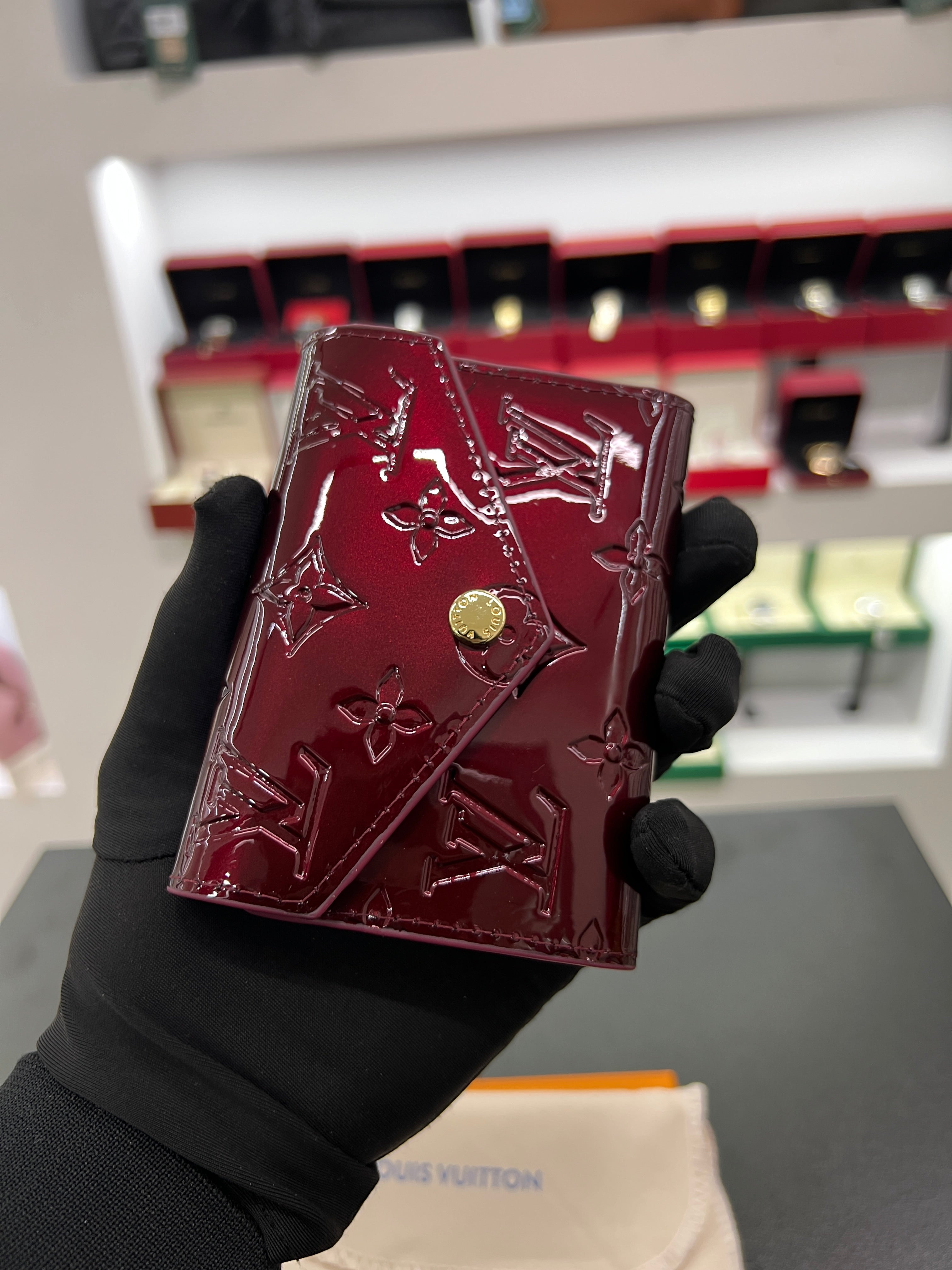 Victorine Wallet – Monogram Vernis
