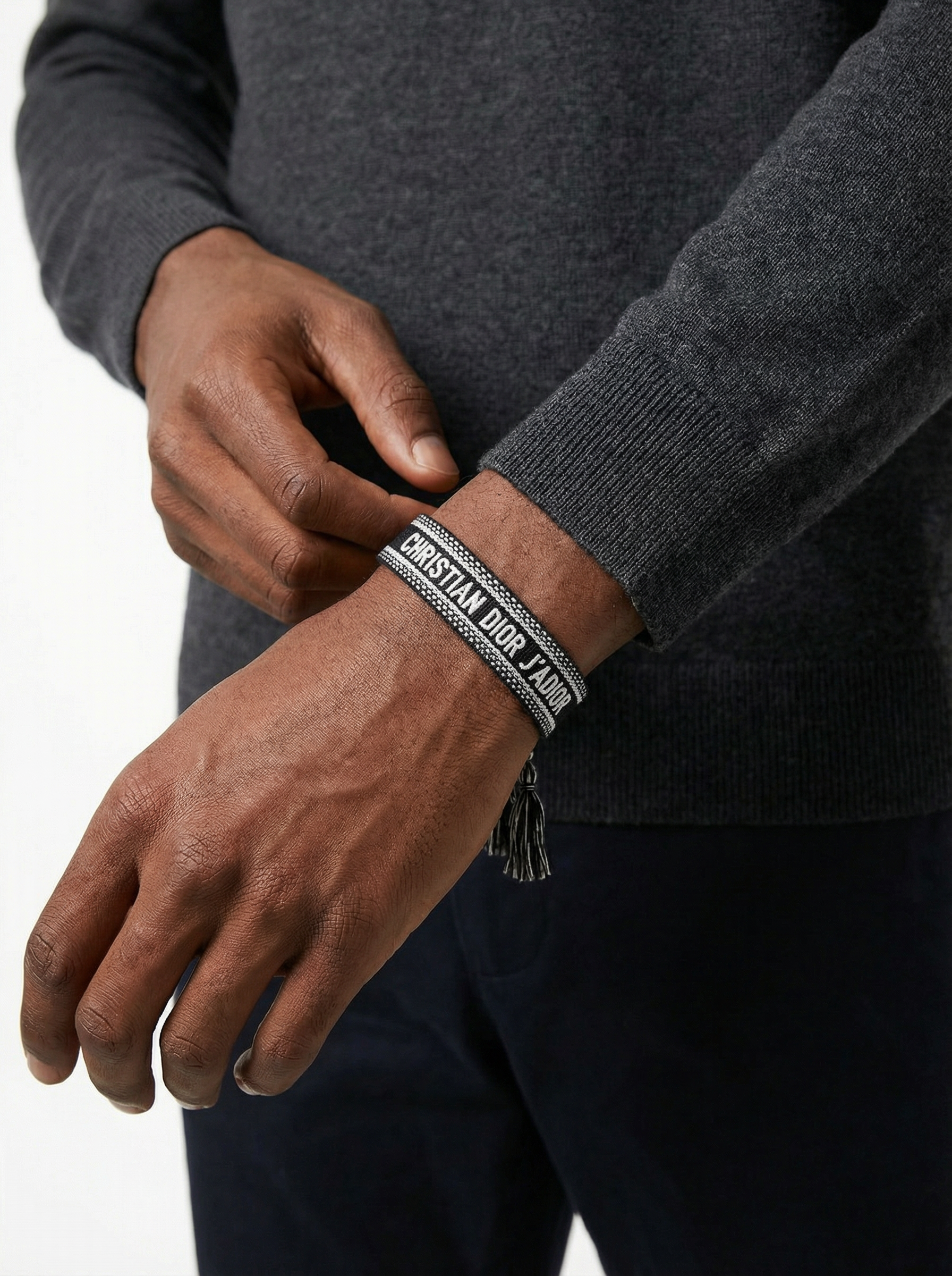 سوار قماش اسود