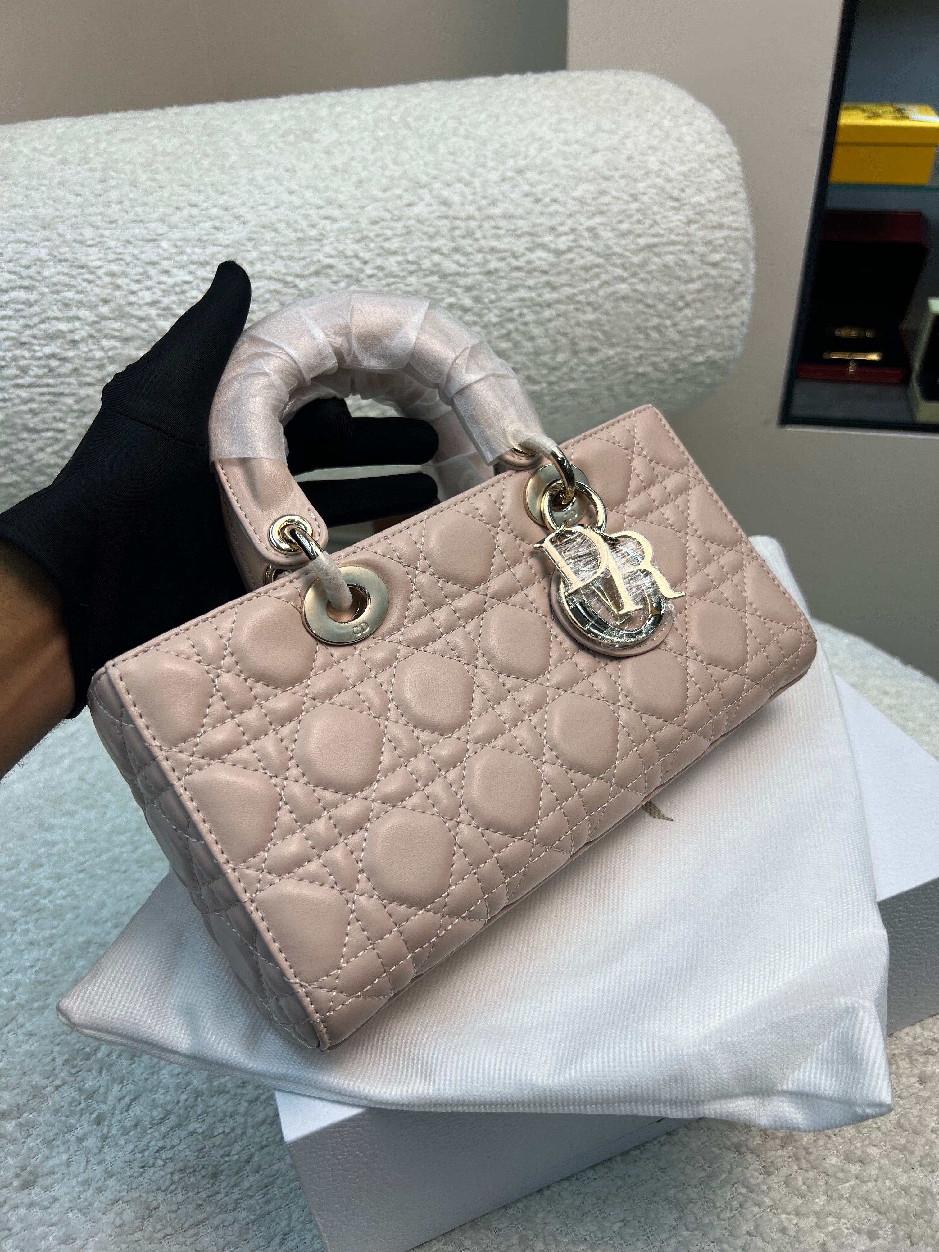 حقيبة ليدي دي جوي وردي باودر Lady D Joy Bag Powder Pink
