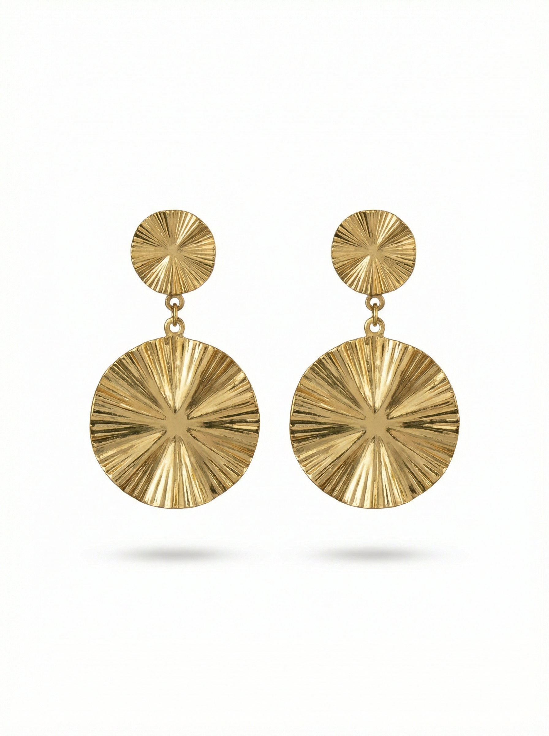 أقراط أذن الدائره المزخرفه