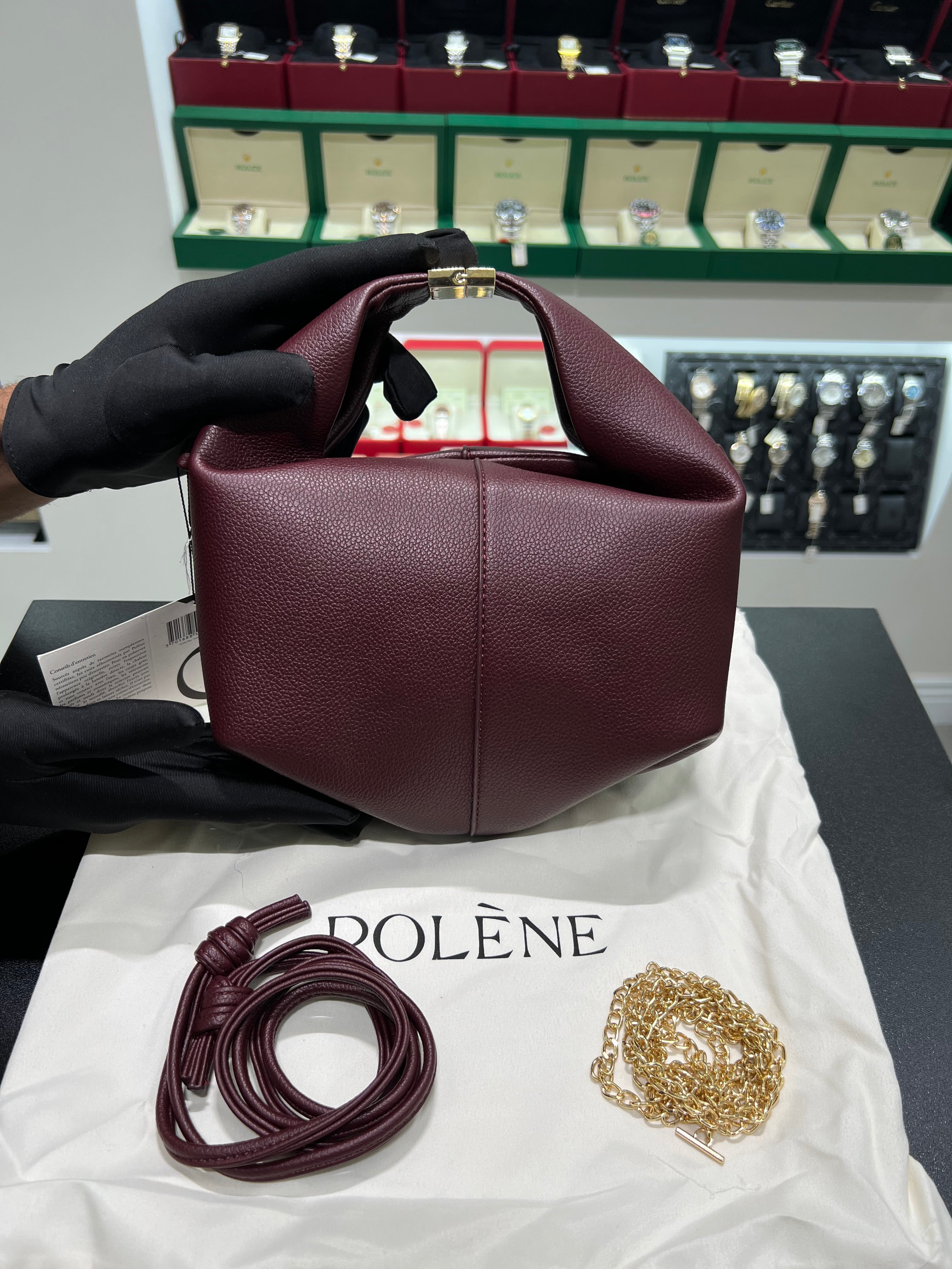Polēne Béri burgundy