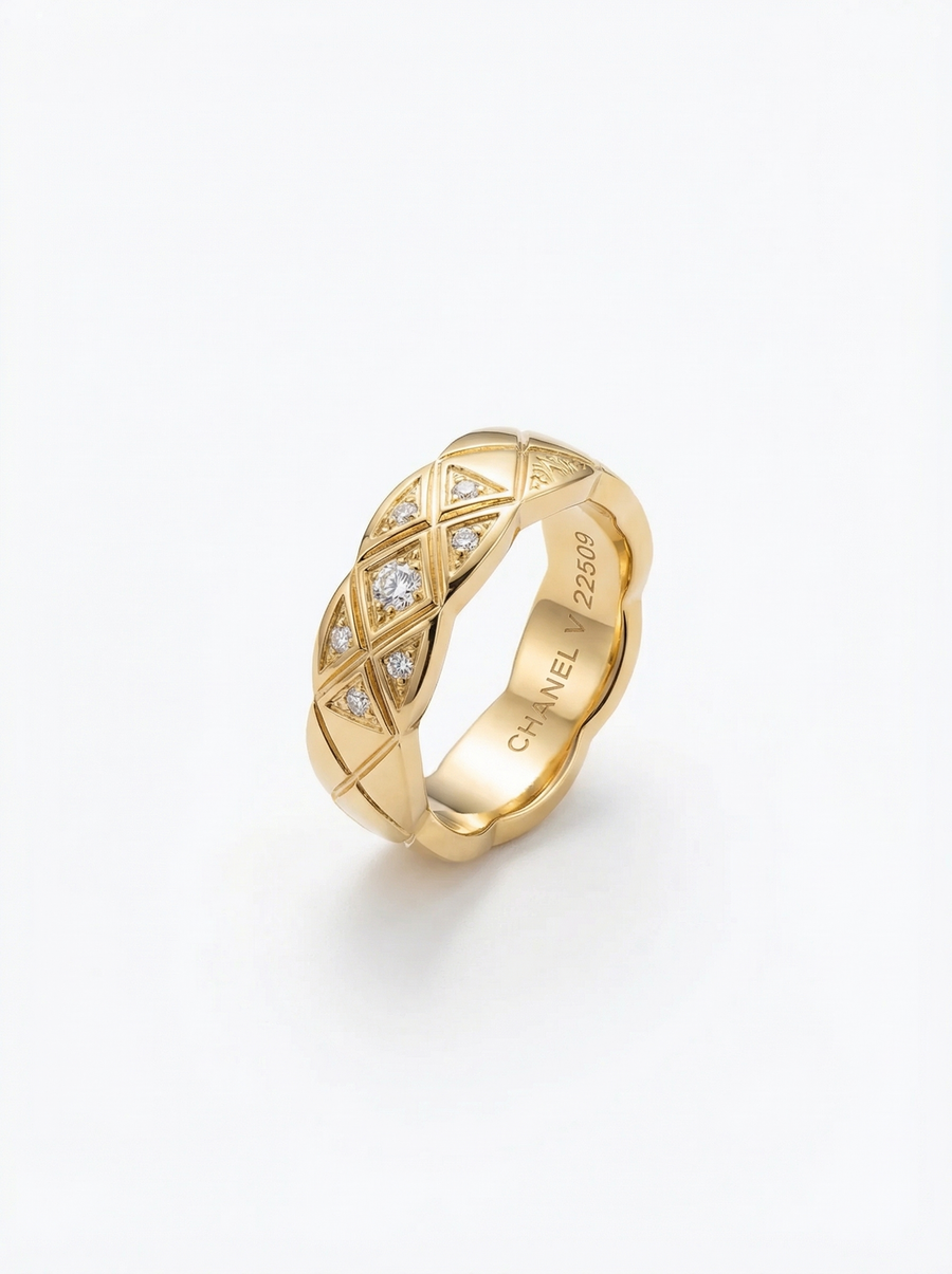 خاتم كوكو كراش (COCO CRUSH Ring
 (ذهبي)