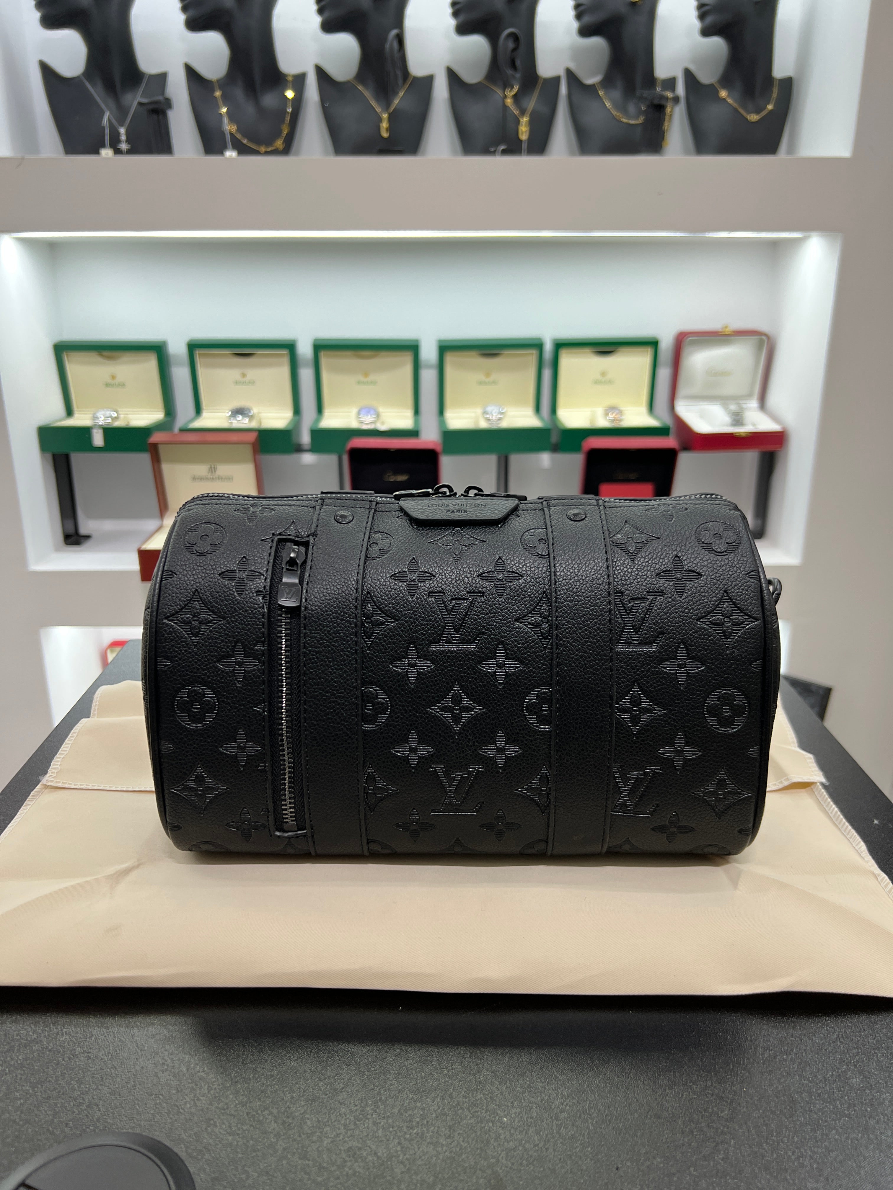 City Keepall – Monogram Eclipse