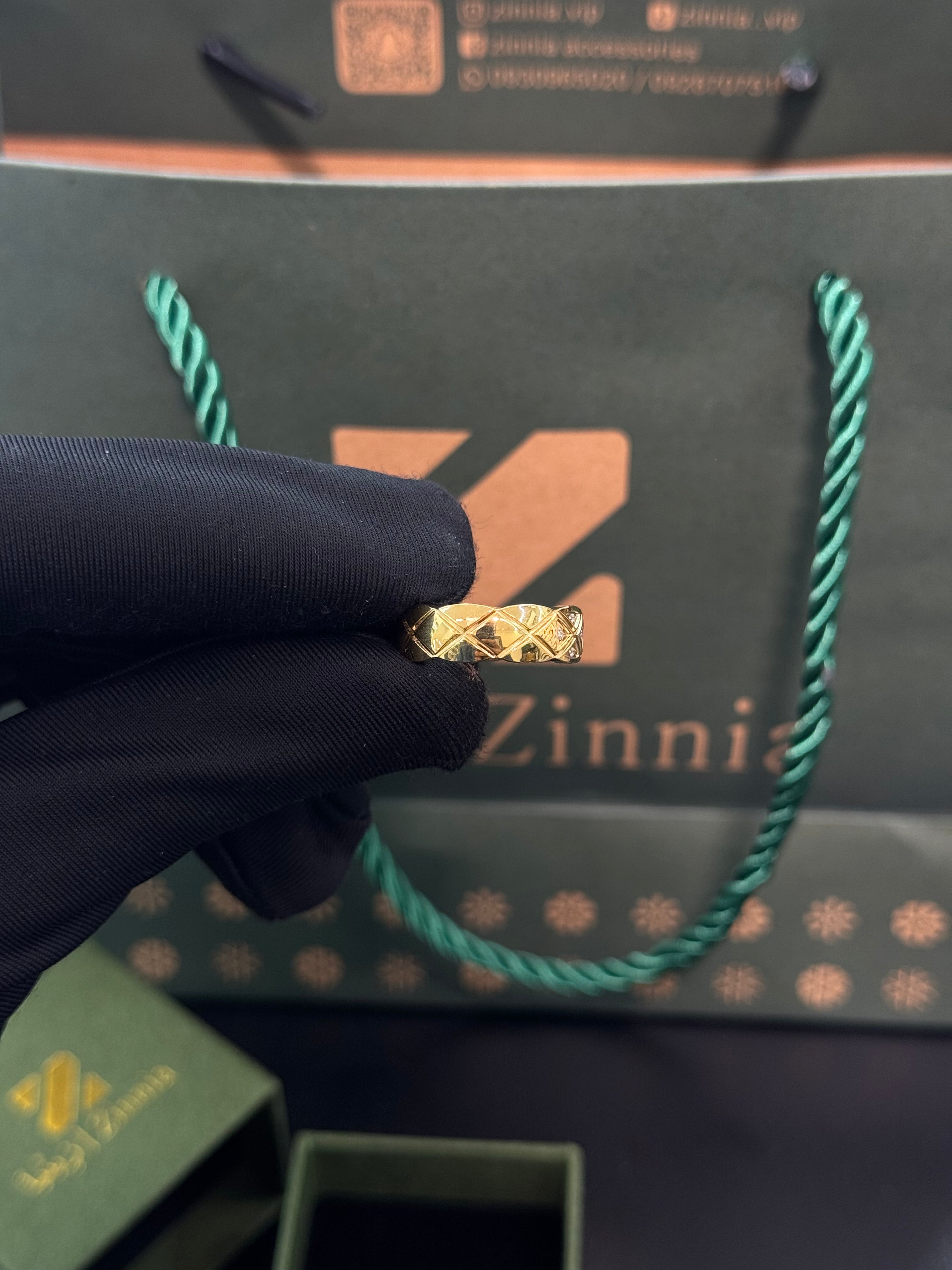 خاتم كوكو كراش (COCO CRUSH Ring
 (ذهبي)