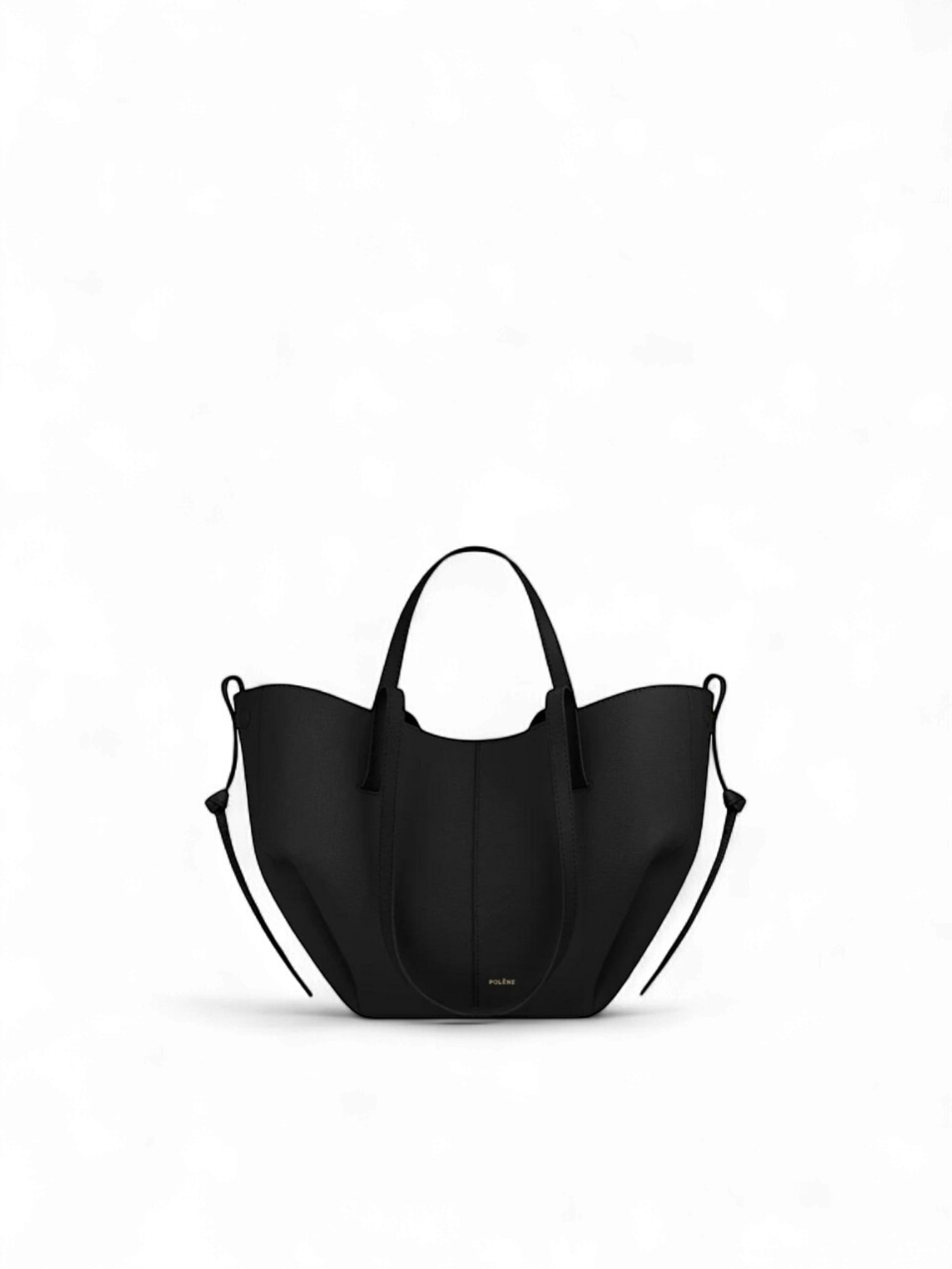 POLĒNĖ CYME BLACK LEATHER LARGE (حجم كبير )