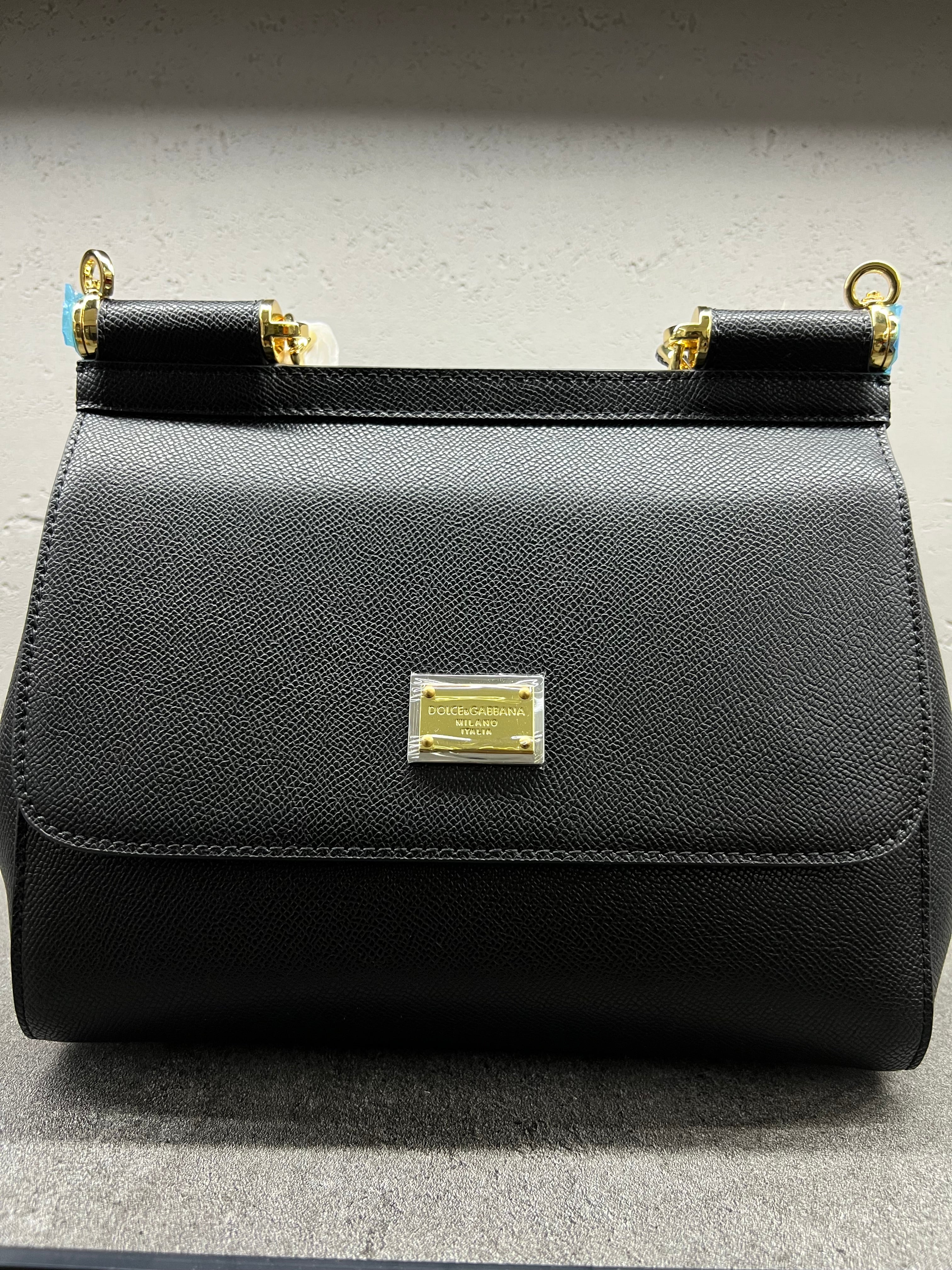 حقيبة سيسيلي الكبيرة – أسود | Sicily Bag Large – Black