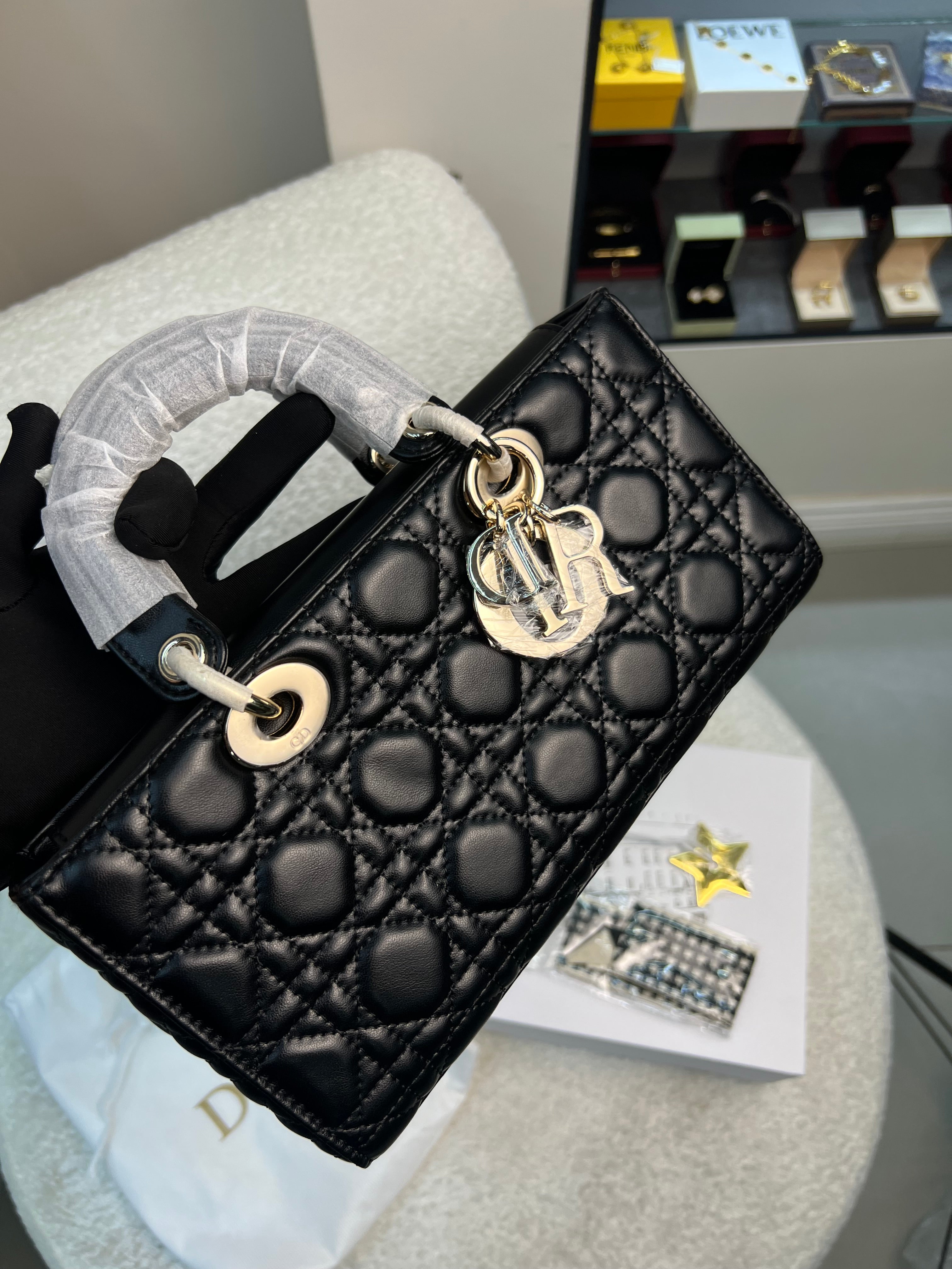 حقيبة ليدي دي جوي سوداء  Lady D Joy Bag  Black
