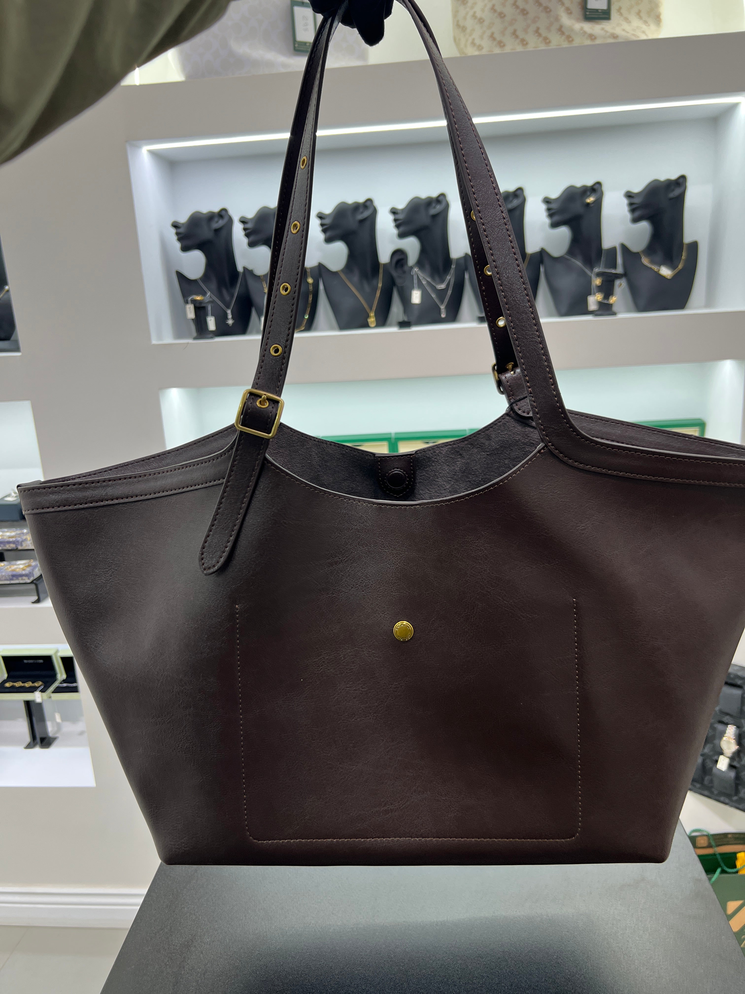 cóach gramercy tote Mocha Brown