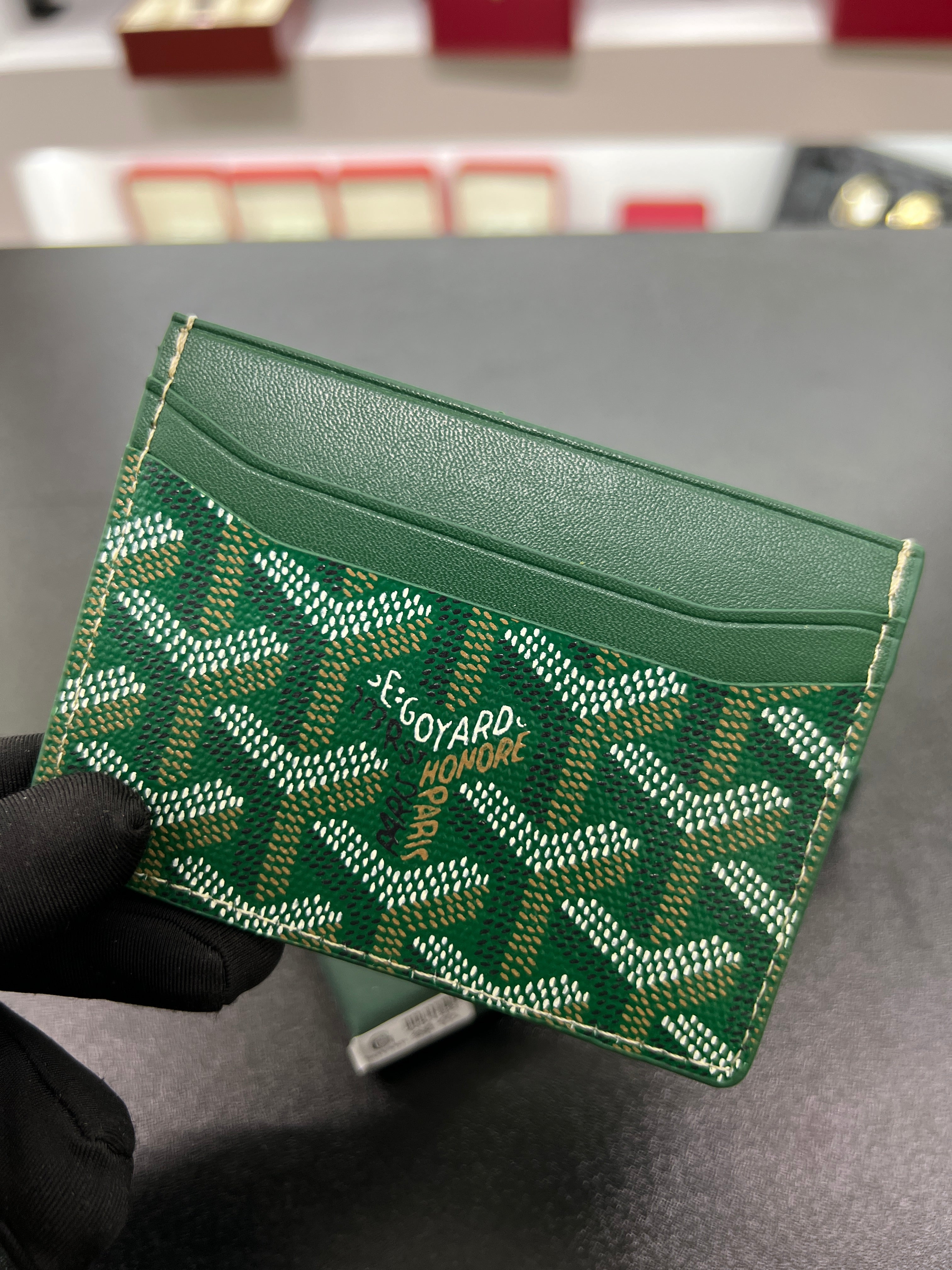 Saint-Sulpice Card Holder – Green