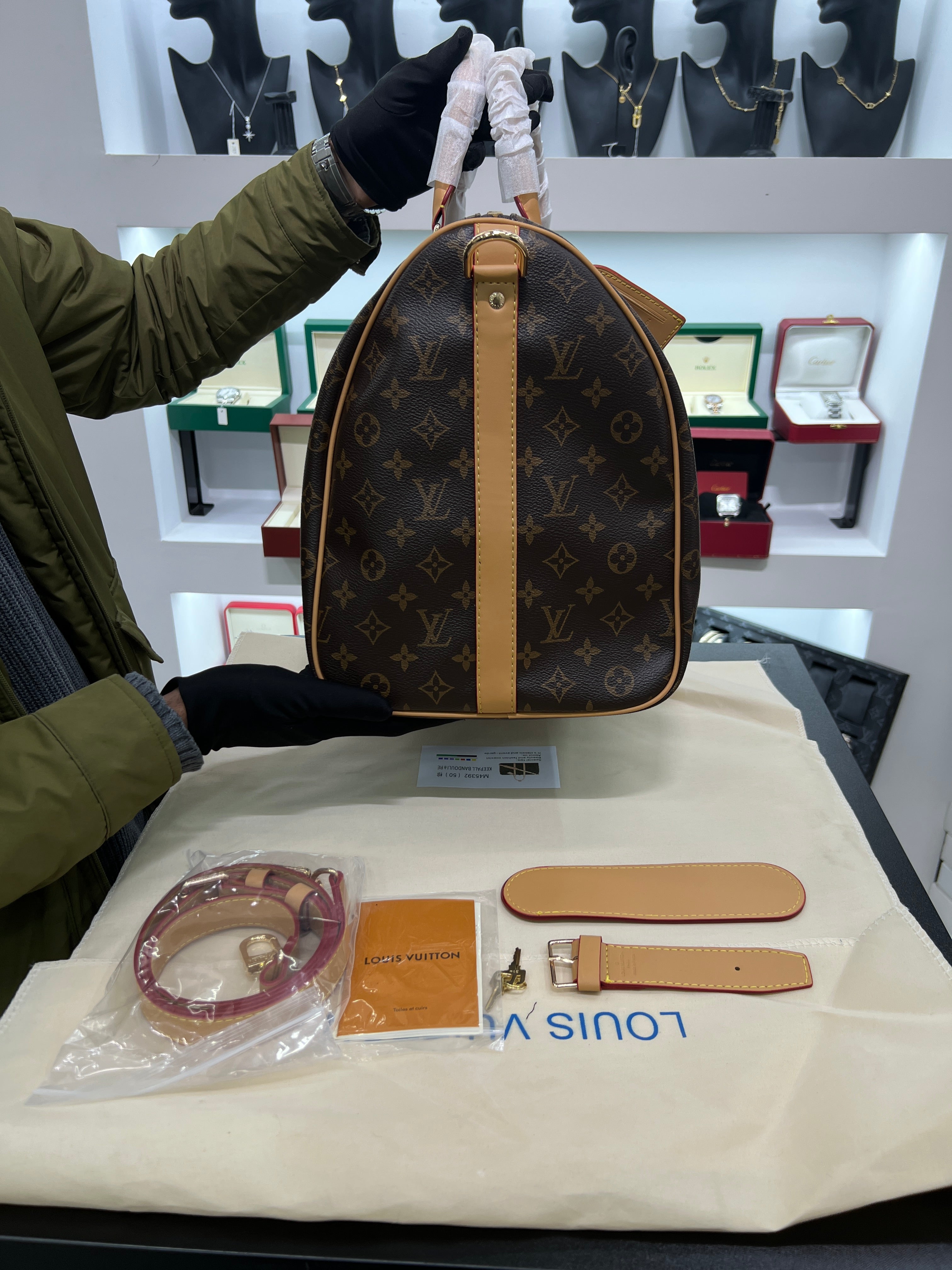 Keepall Bandoulière 55 – Monogram Canvas