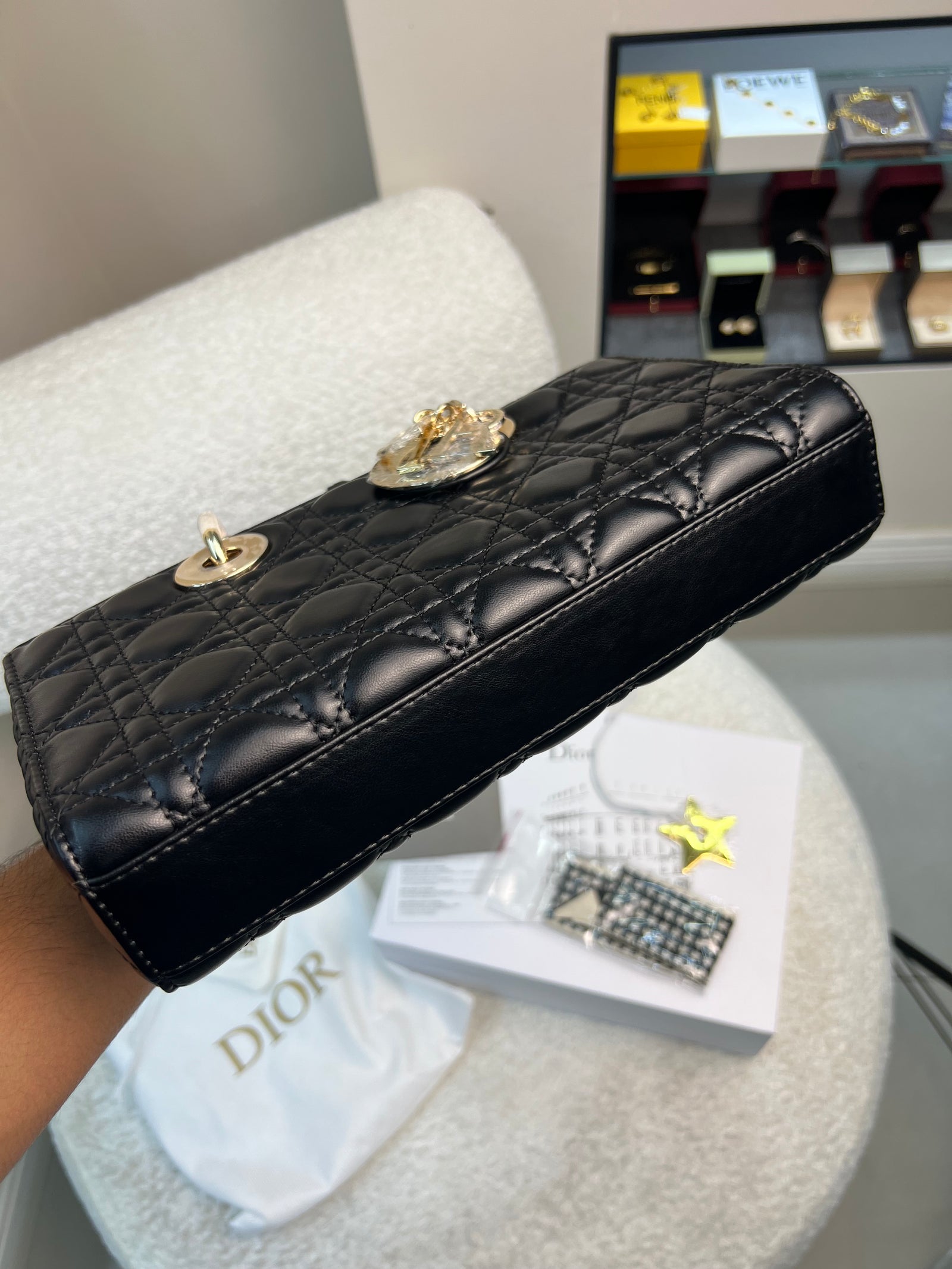 حقيبة ليدي دي جوي سوداء  Lady D Joy Bag  Black