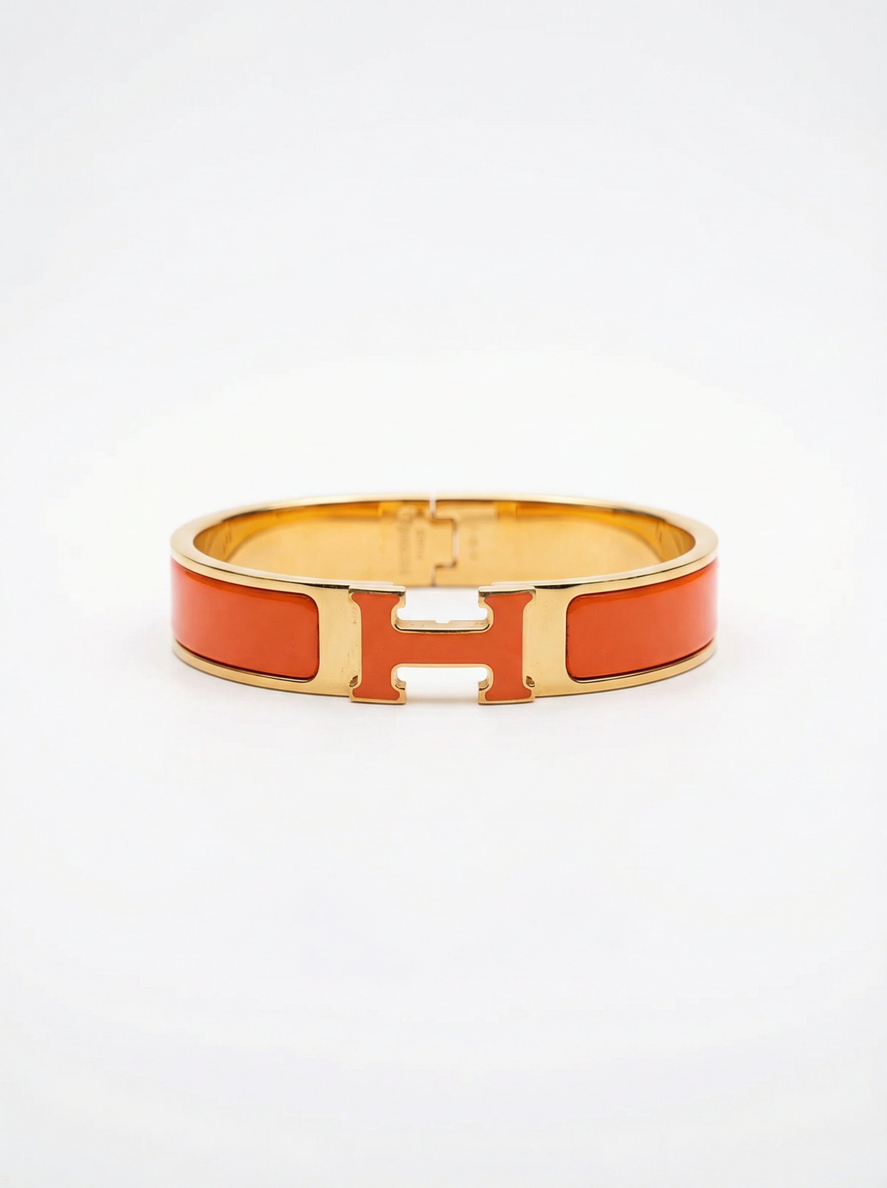 Clic H Bracelet (Orange) مقاس 16