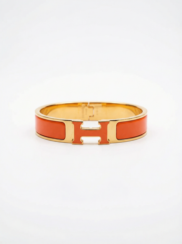 Clic H Bracelet (Orange) مقاس 16