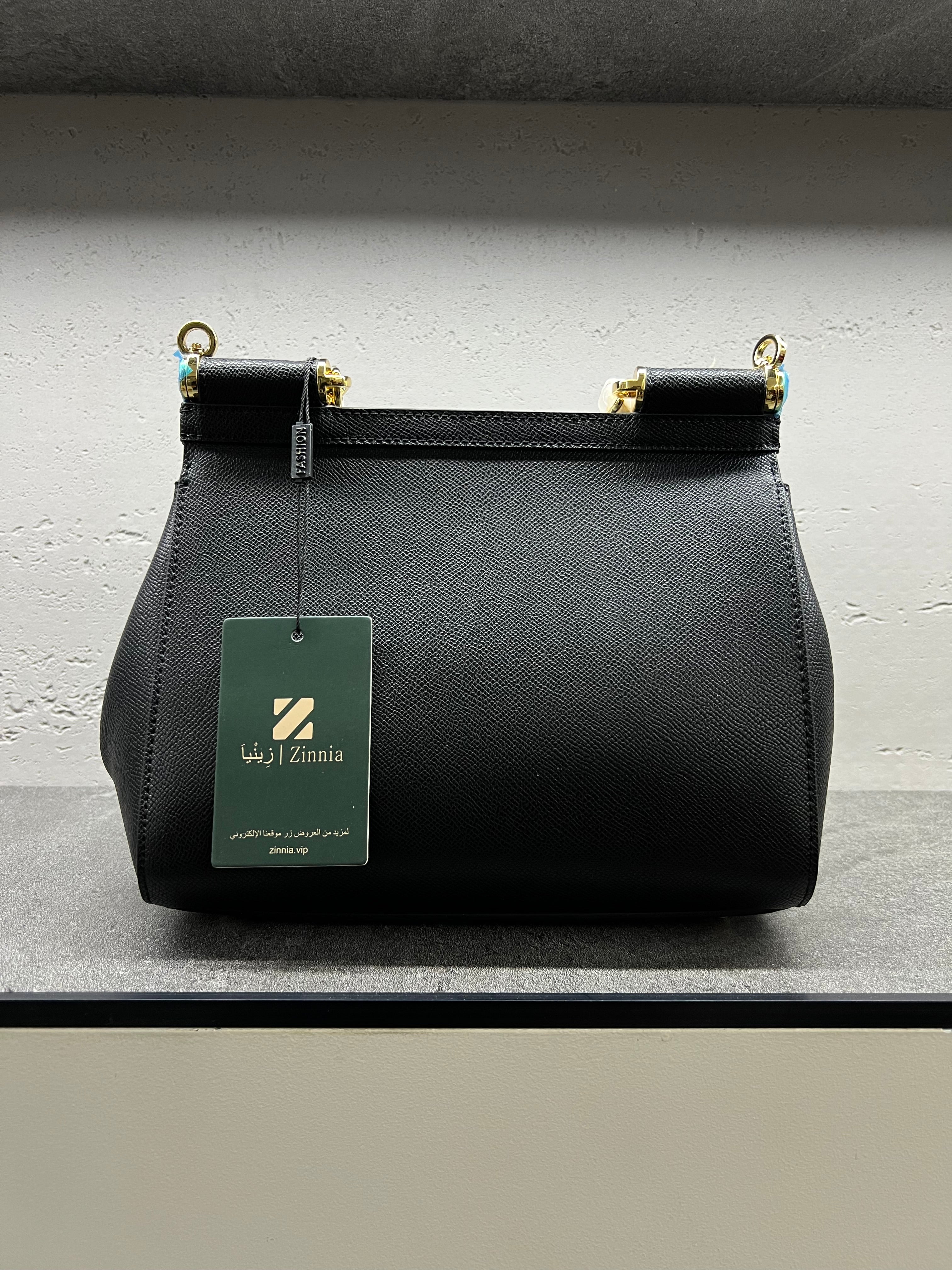 حقيبة سيسيلي الكبيرة – أسود | Sicily Bag Large – Black