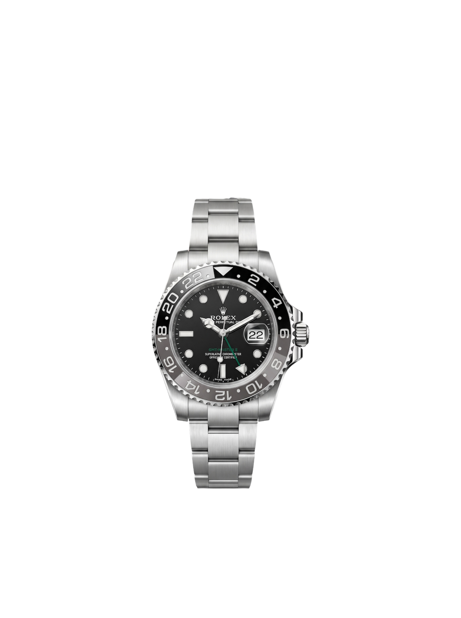 ساعة Bruce Wayne بروس واين ستانلس ستيل بمينا أسود وإطار سيراميك أسود — رجالي | Bruce Wayne Stainless Steel Watch