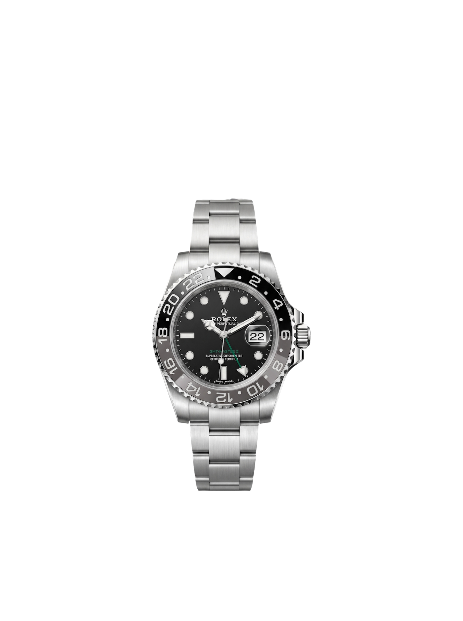ساعة Bruce Wayne بروس واين ستانلس ستيل بمينا أسود وإطار سيراميك أسود — رجالي | Bruce Wayne Stainless Steel Watch