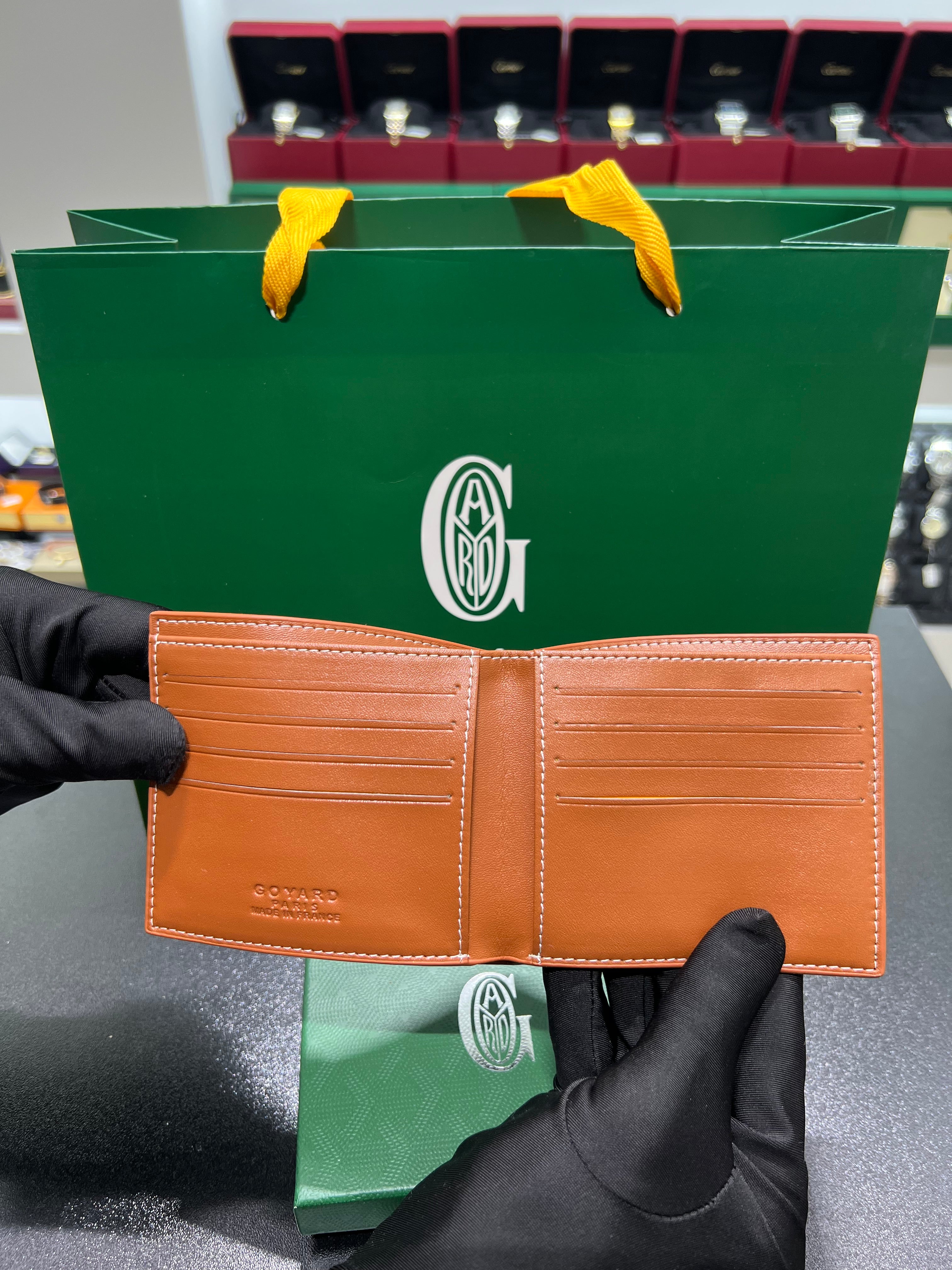 Goyard Wallet Victoire brown (men)
