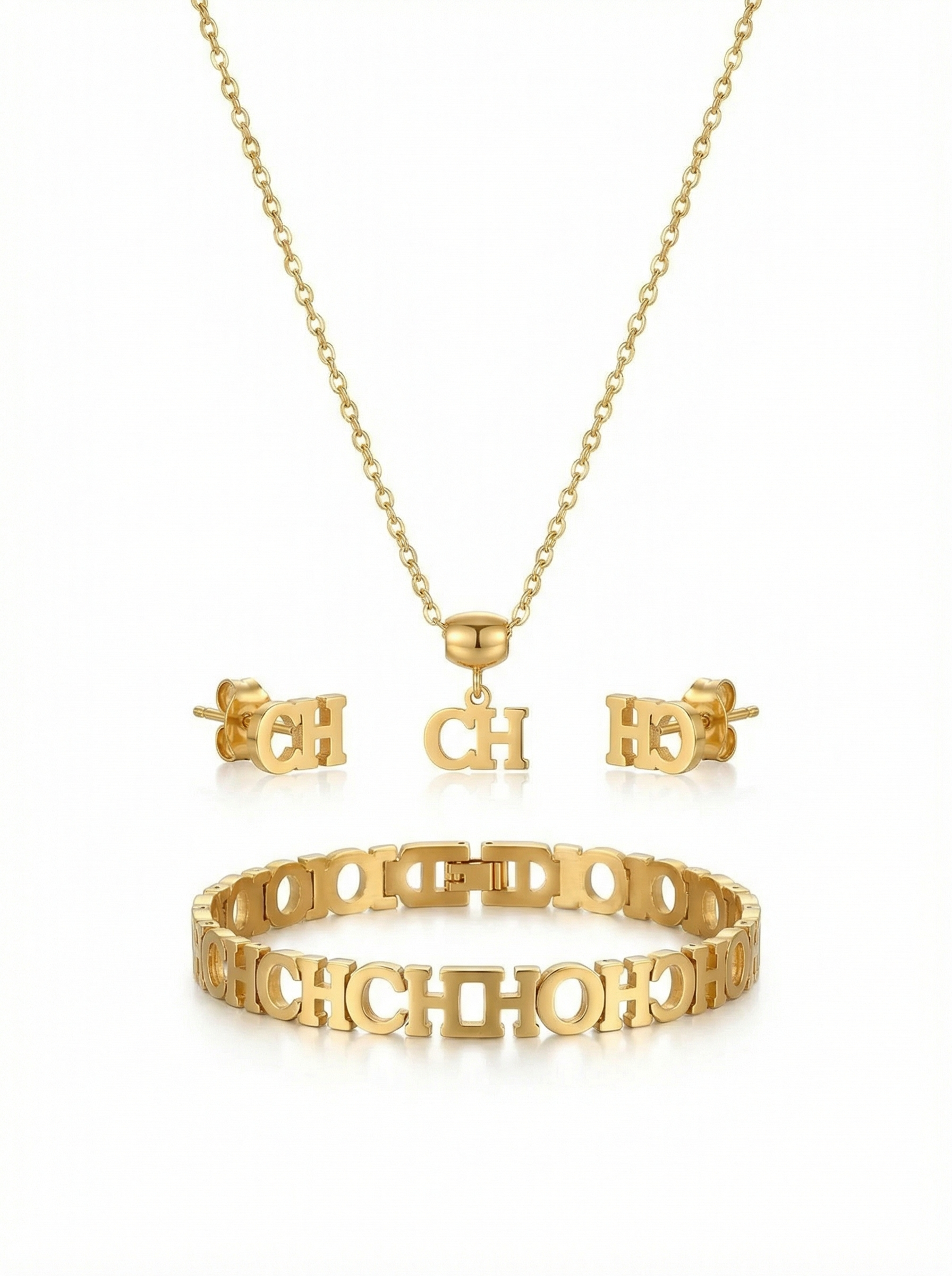 طقم CH بالشعار الصغير