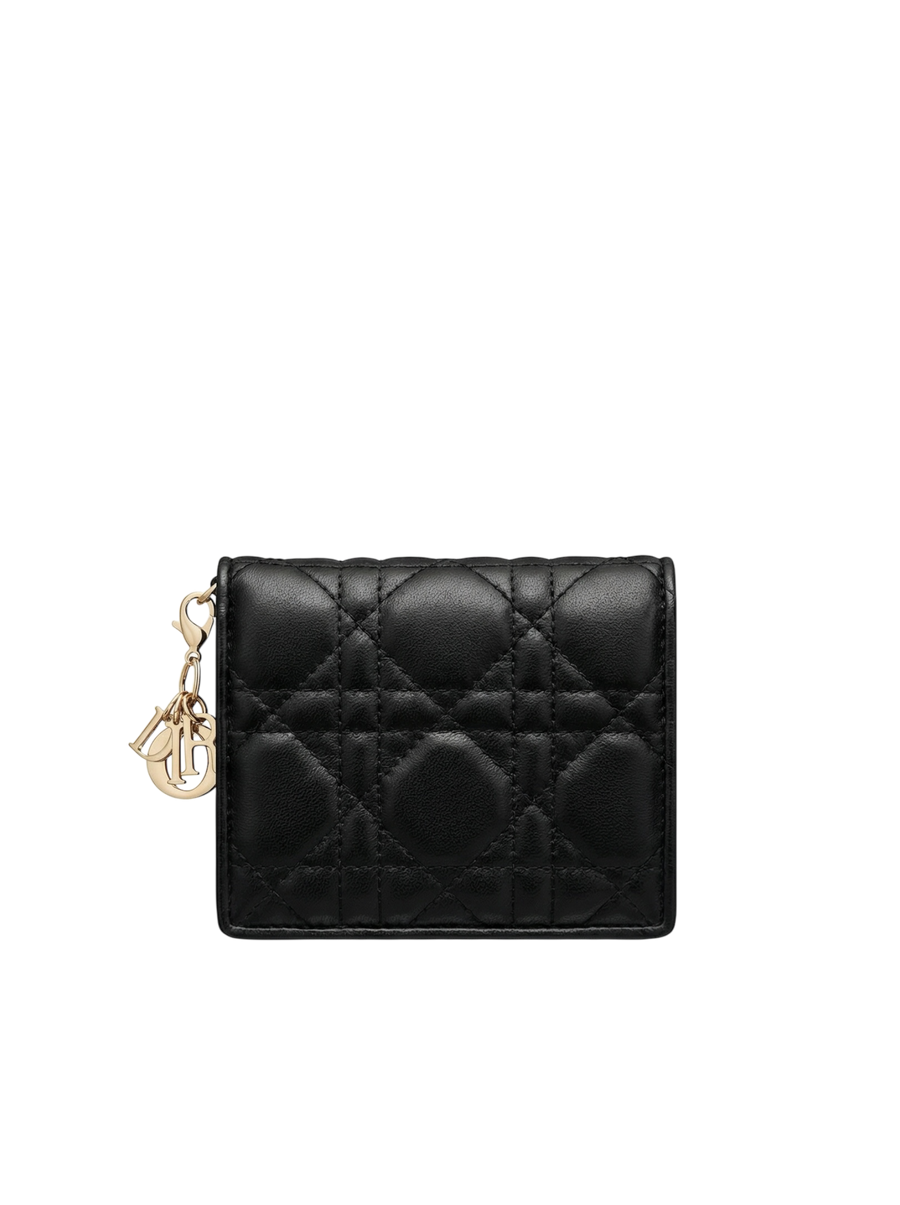 Lotus Wallet in Cannage Lambskin