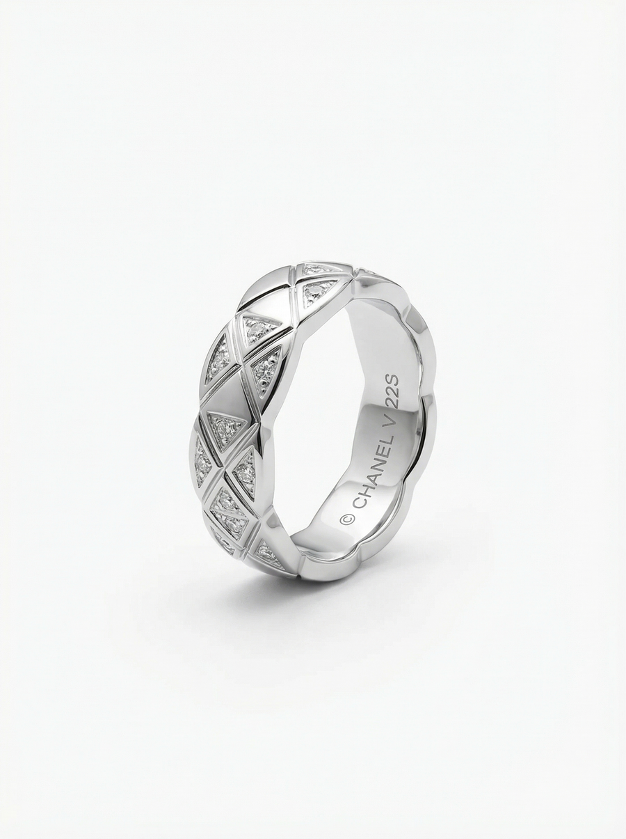 خاتم كوكو كراش (COCO CRUSH Ring
 (فضي)