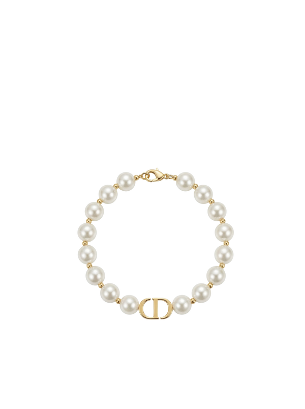 سوار اللؤلؤ الذهبي | Gold Pearl Bracelet