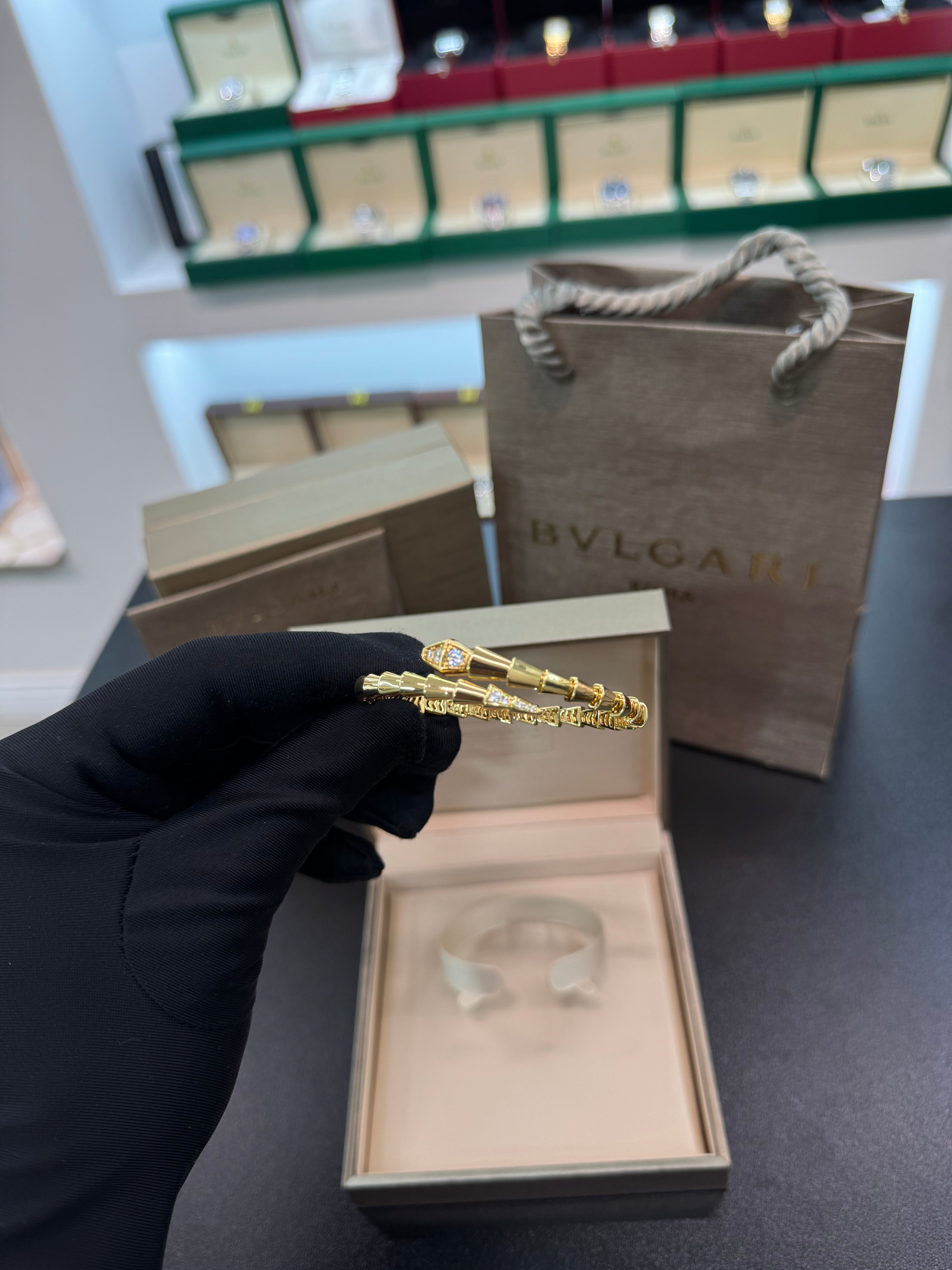 Serpenti non_studded bracelet