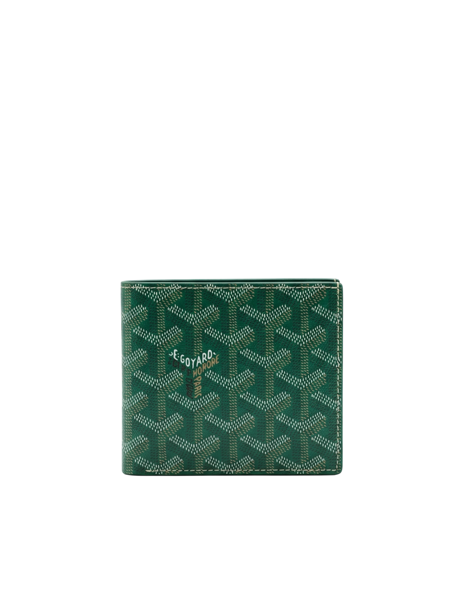 محفظة فيكتوار بنقشة Y أخضر Victoire Wallet