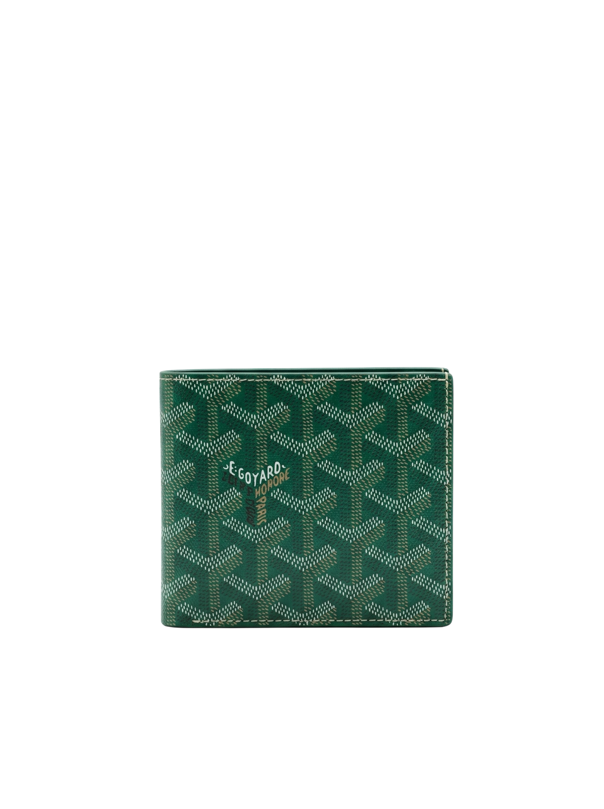 محفظة فيكتوار بنقشة Y أخضر Victoire Wallet