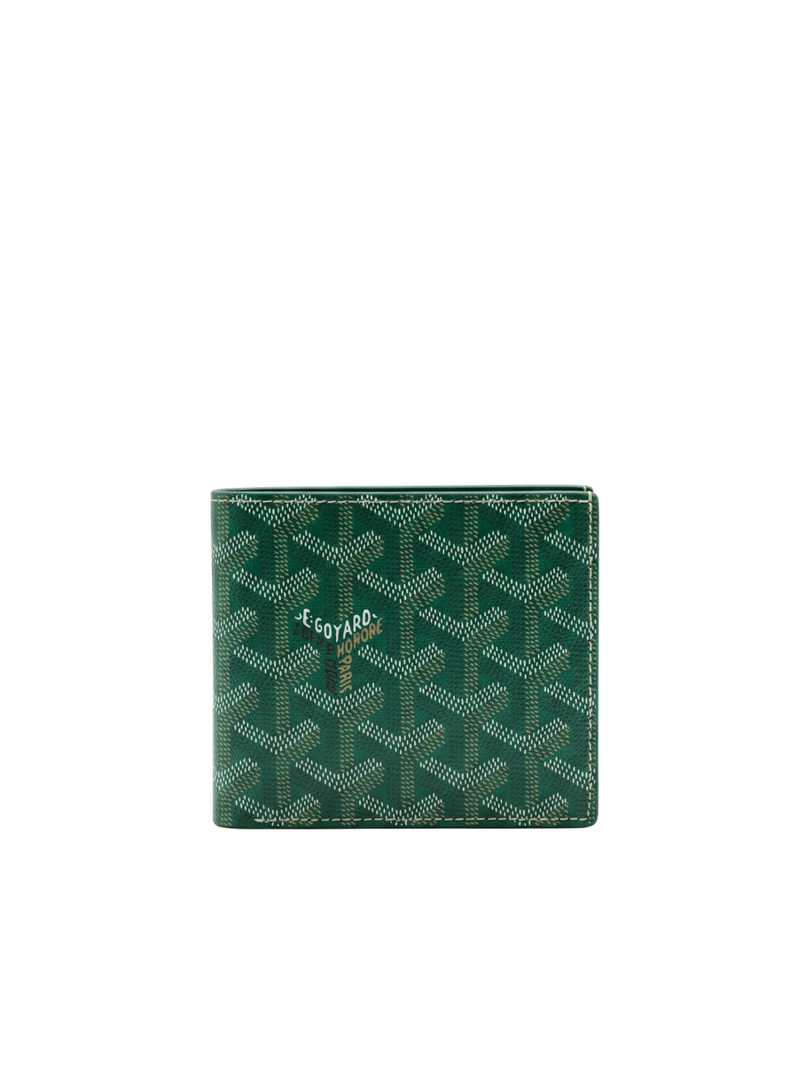 محفظة فيكتوار بنقشة Y أخضر Victoire Wallet