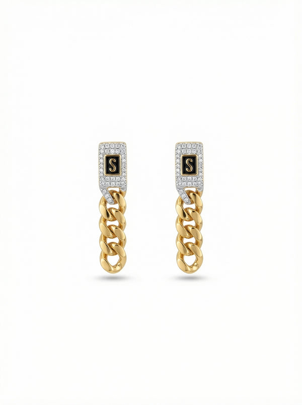 أقراط موناكو الطويلة | Monaco Long Earrings