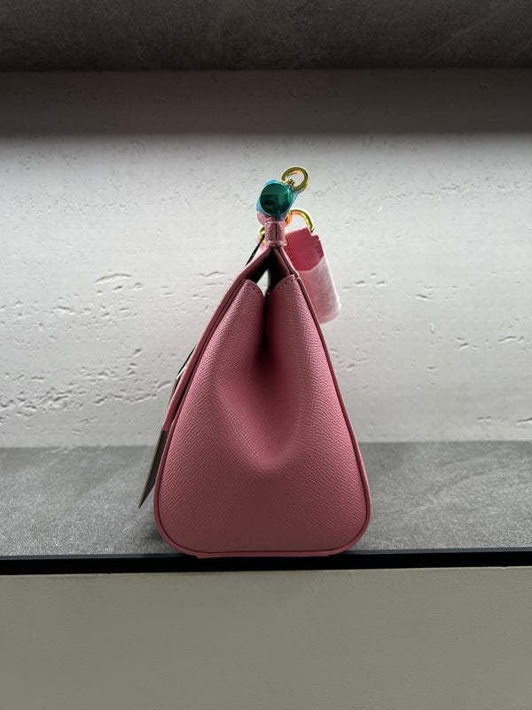 حقيبة سيسيلي الكبيرة – وردي | Sicily Bag Large – Pink