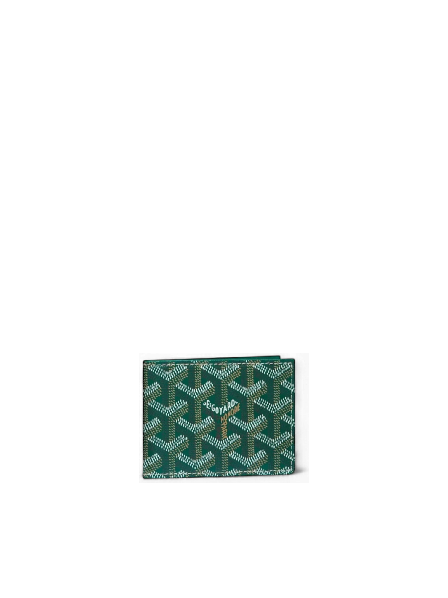 Goyard Wallet Victoire green (men)