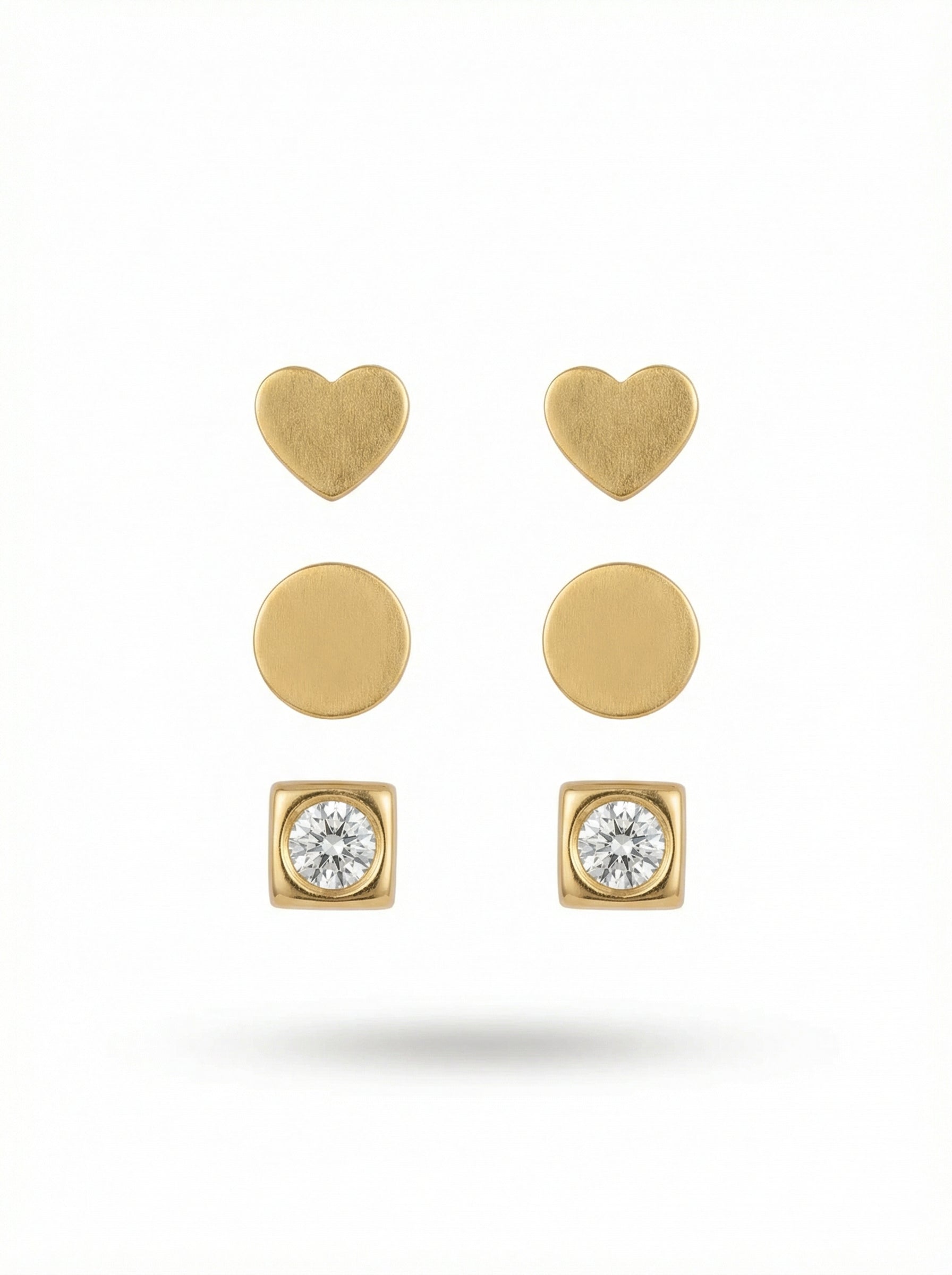 أقراط أذن التلاثيات القلب