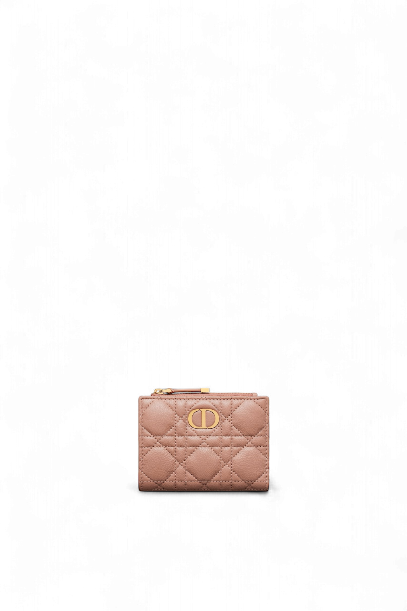 Dior Caro Dahlia Wallet pink