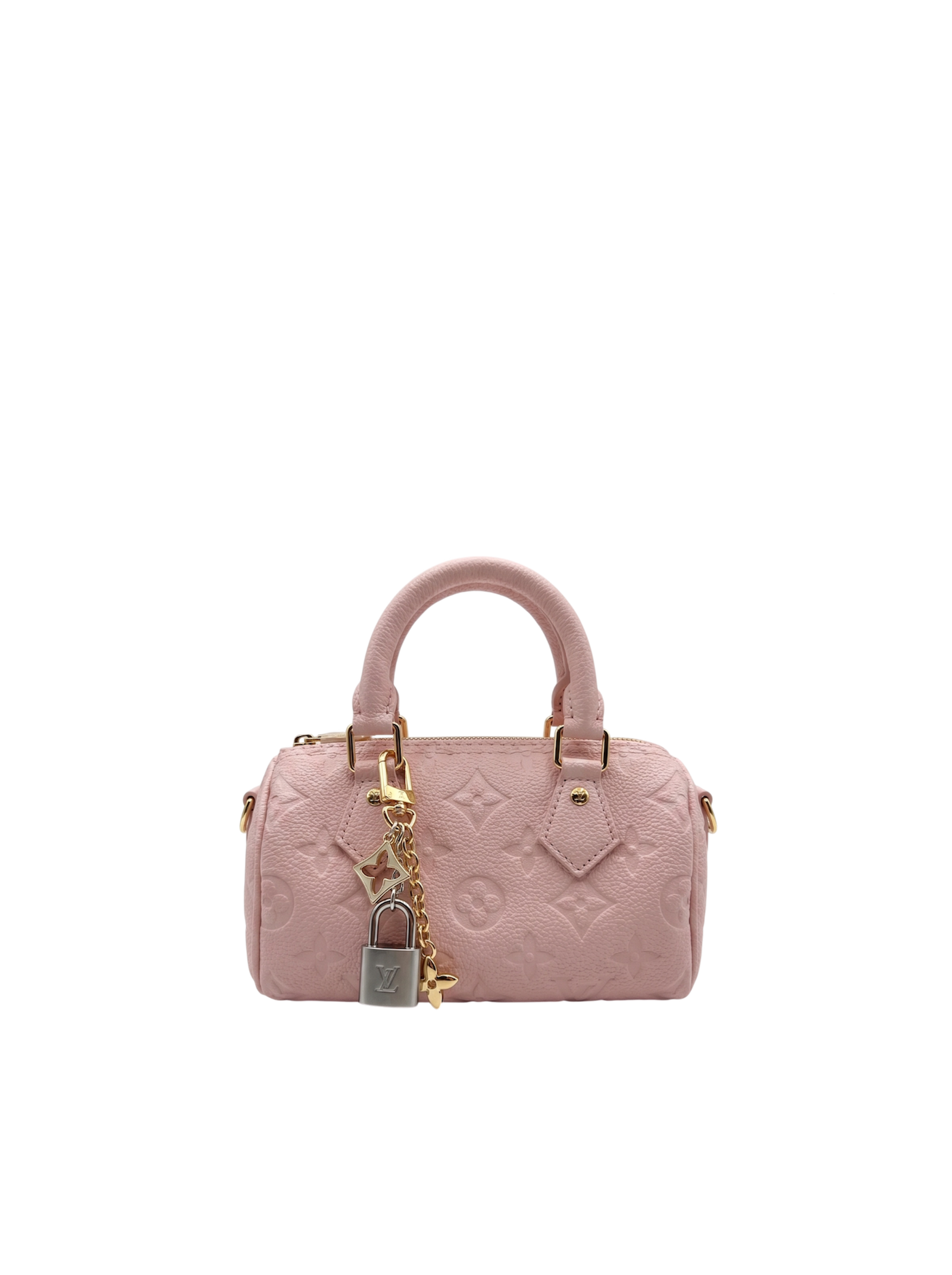 حقيبة سبيدي بندولير 20 – وردي إمبرنت
Speedy Bandoulière 20 – Pink Empreinte