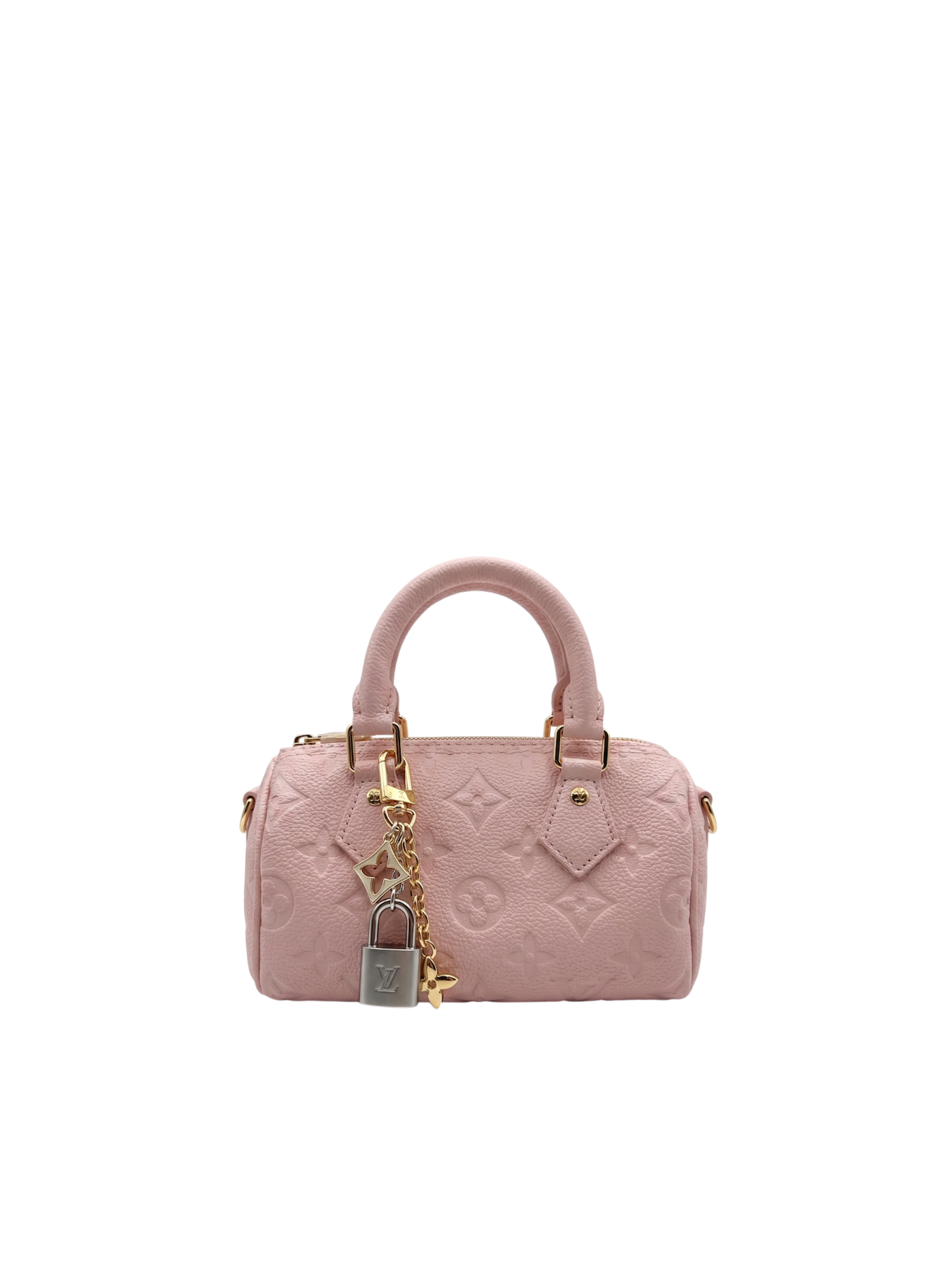 حقيبة سبيدي بندولير 20 – وردي إمبرنت
Speedy Bandoulière 20 – Pink Empreinte