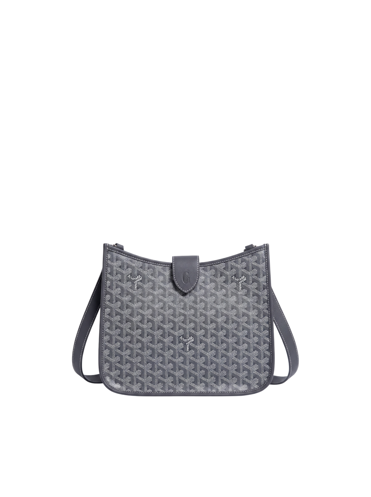 حقيبة ميوزيت كروس بنقشة Y رمادي Musette Crossbody