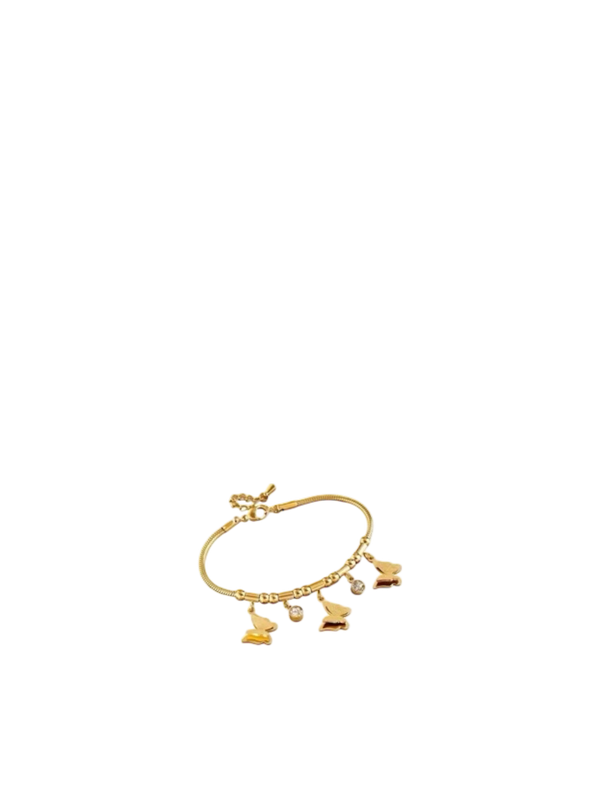 سوار قرابيج الفراشة | Butterfly Clover Bracelet